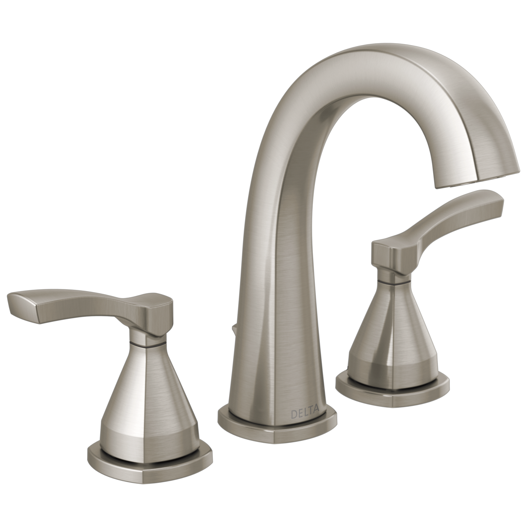 Two Handle Widespread Bathroom Faucet in Lumicoat® Stainless 35775