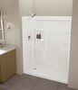 ProCrylic 60 in. x 32 in.Shower Base Left Drain