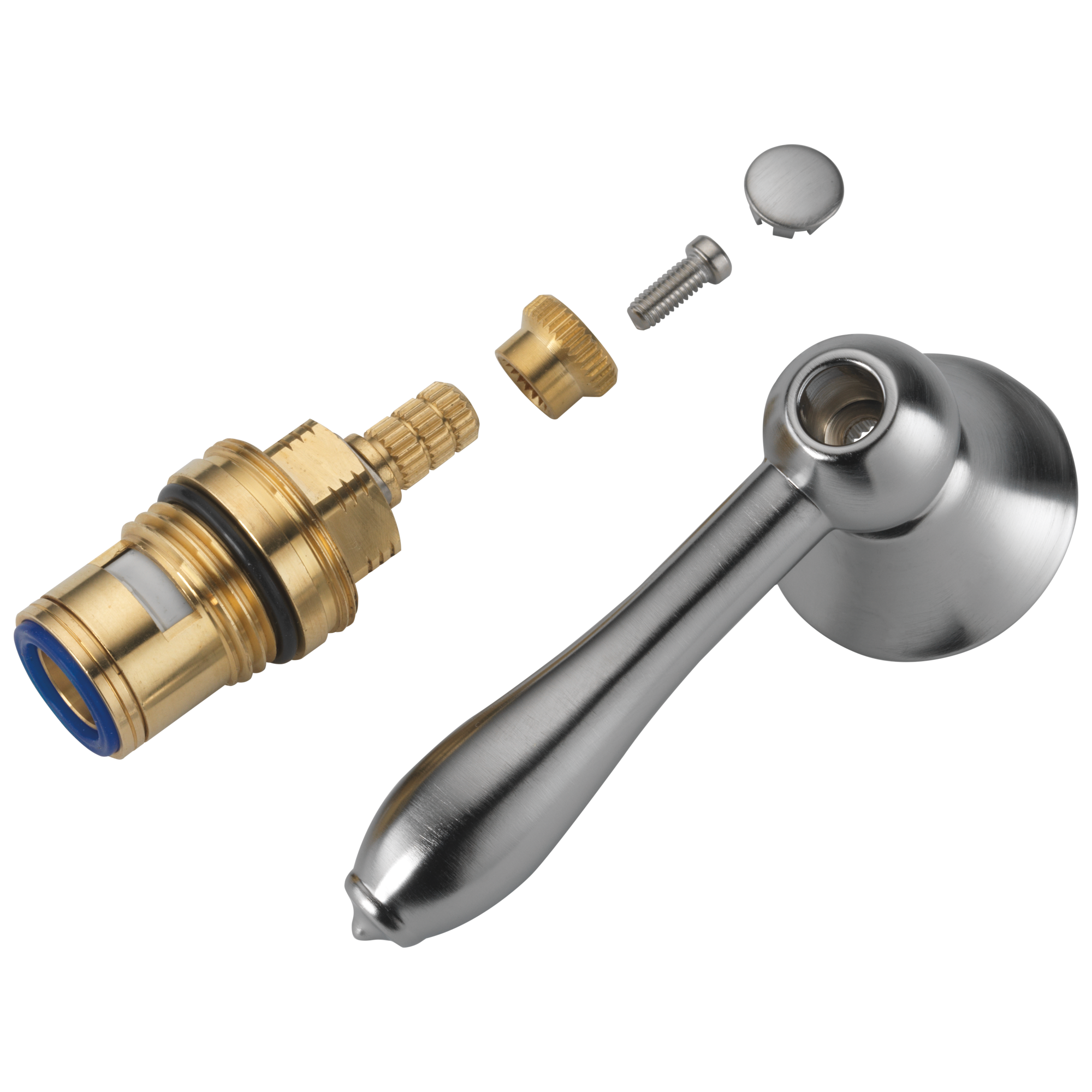 Delta Faucet Other Metal Lever Handle w/ Cartridge - Pot Filler in Arctic Stainless