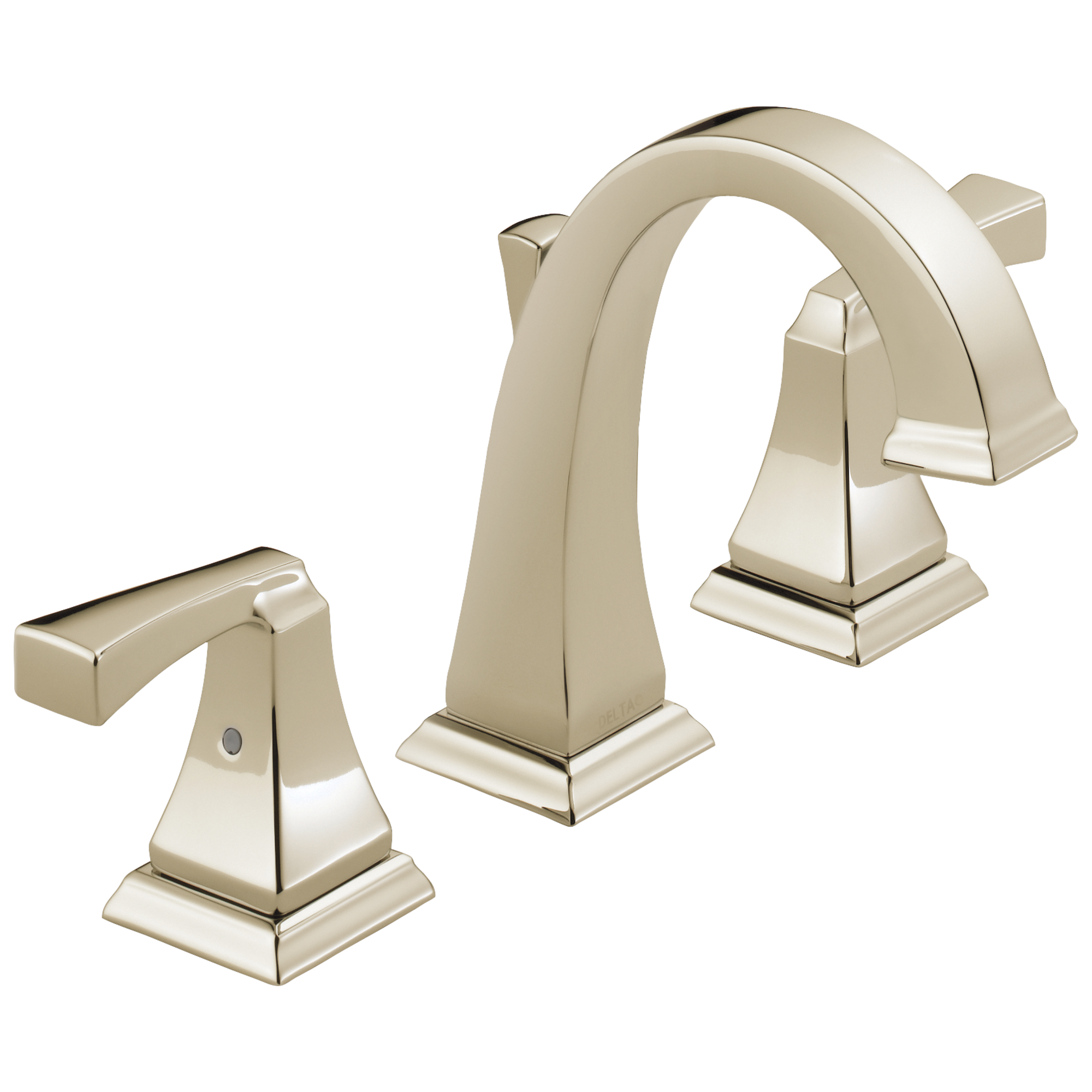 Delta Faucet DrydenE Two Handle Widespread Bathroom Faucet - Polished Nickel