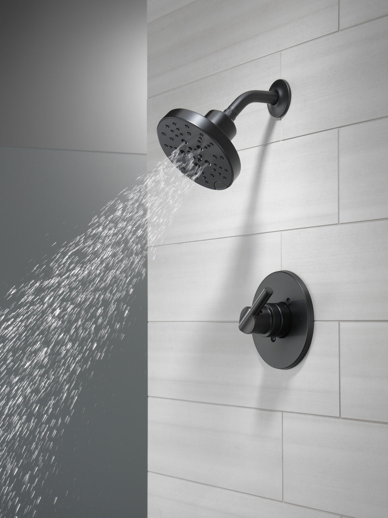 Monitor® 14 Series H2Okinetic® Shower in Matte Black 142749-BL  