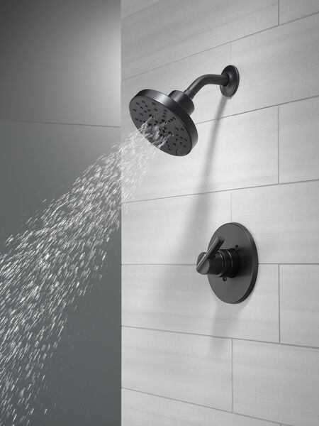 Monitor® 14 Series H2Okinetic® Shower in Matte Black 142749-BL 