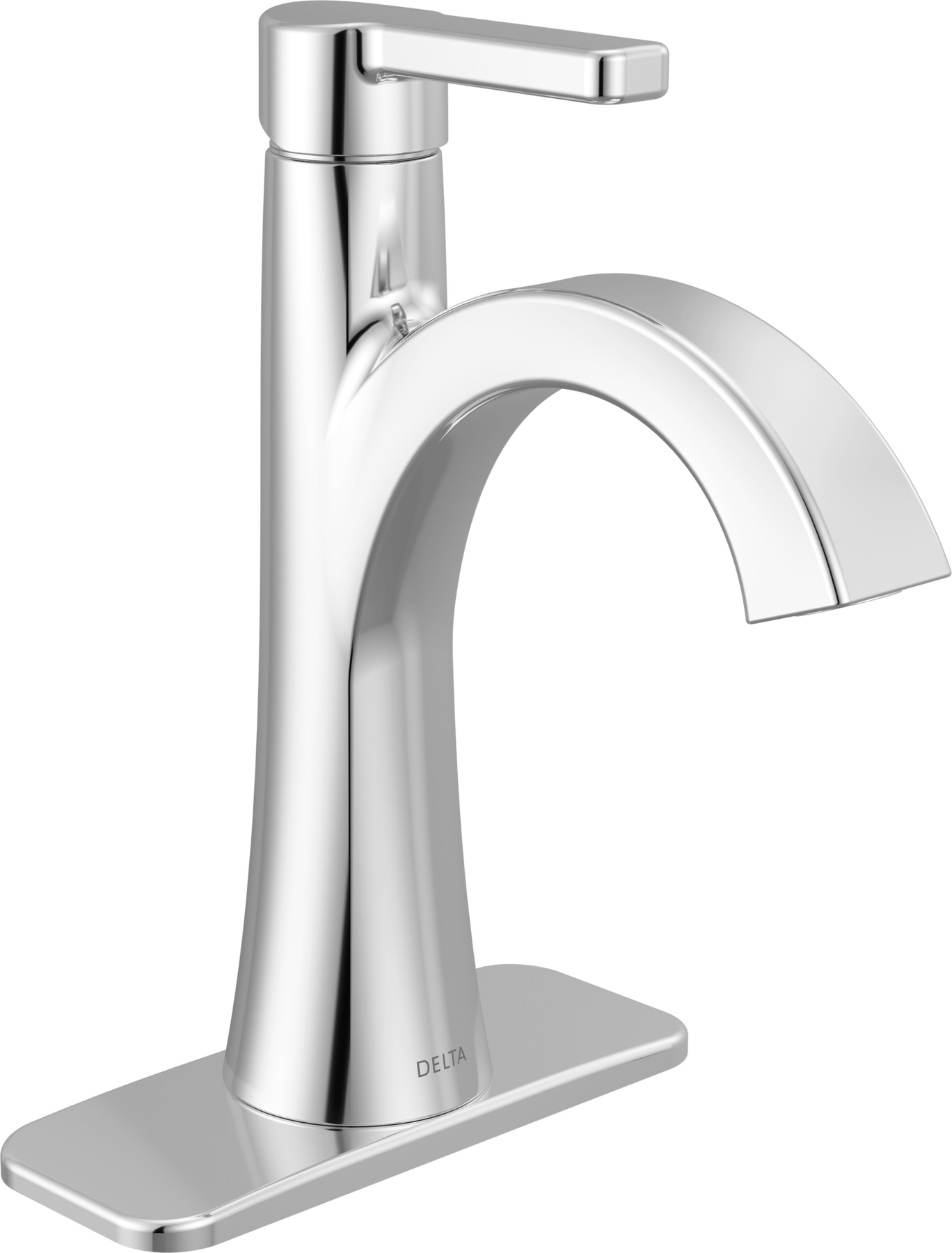 Single Handle Bathroom Faucet in Chrome — thumbnail 3