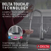 Single Handle Pull-Down Kitchen Faucet with Touch<sub>2</sub>O&reg; Technology