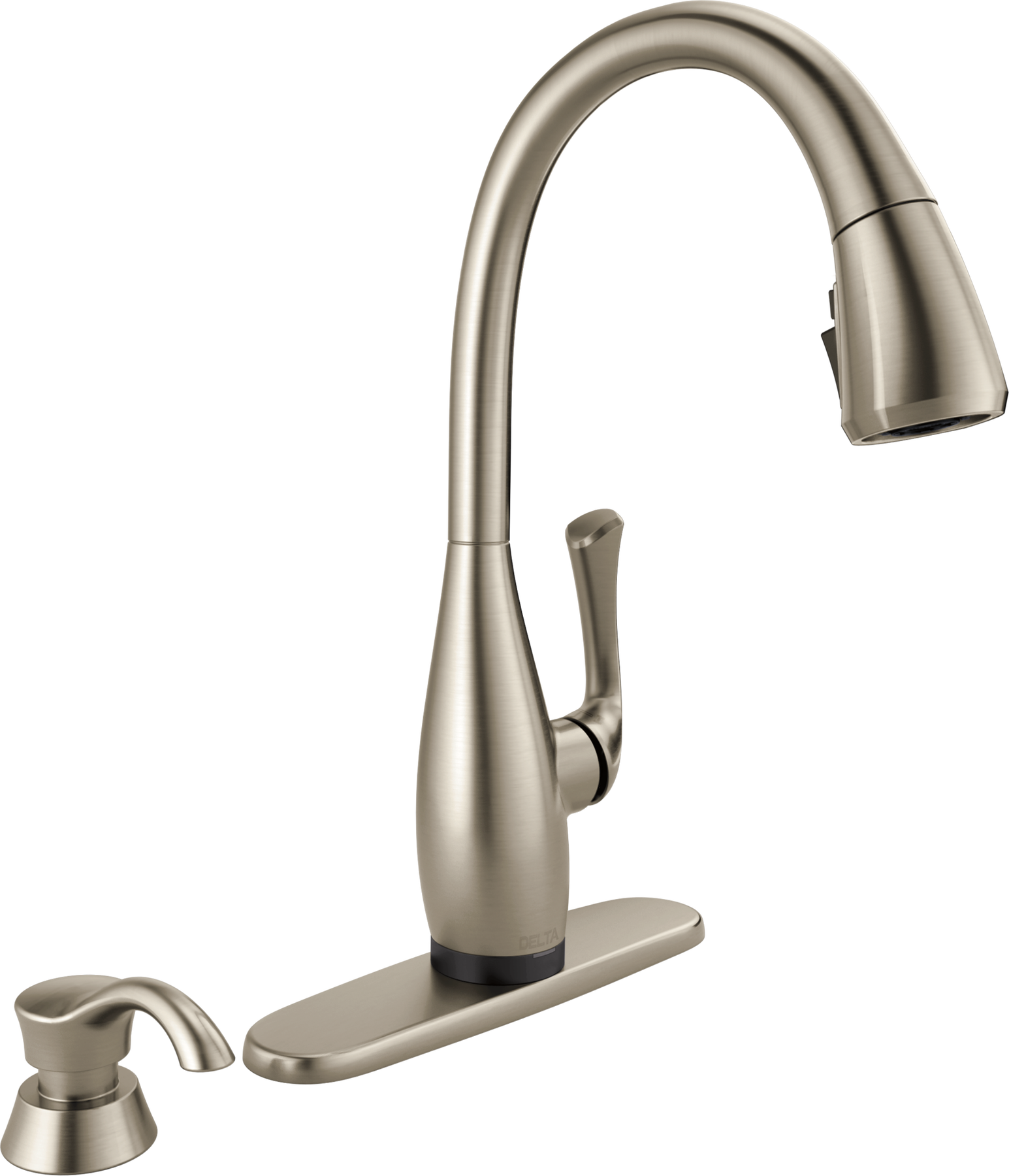 Single Handle Pull-Down Kitchen Faucet with Touch2O® and