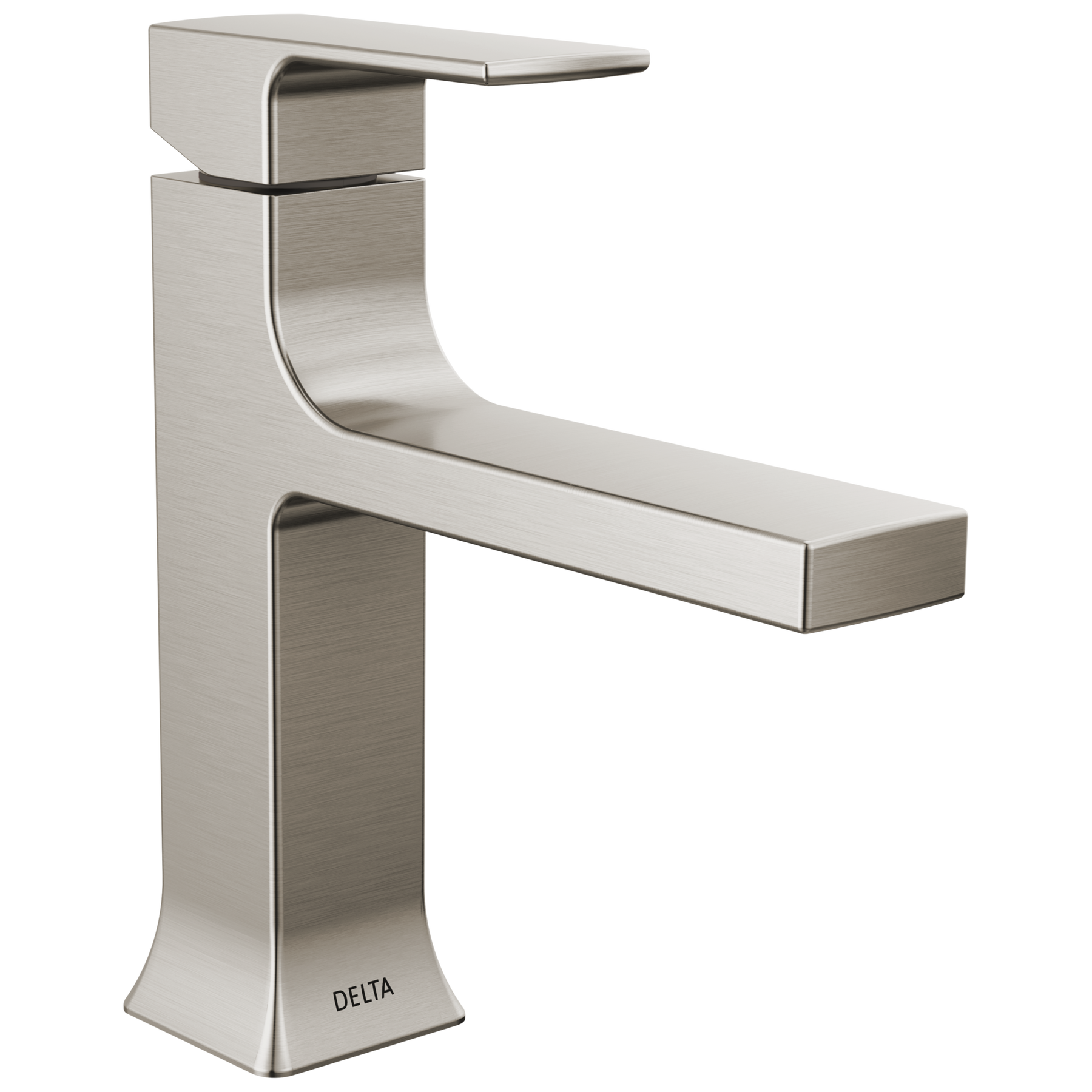Single Handle Bathroom Faucet in Stainless 537-SSMPU-DST | Delta
