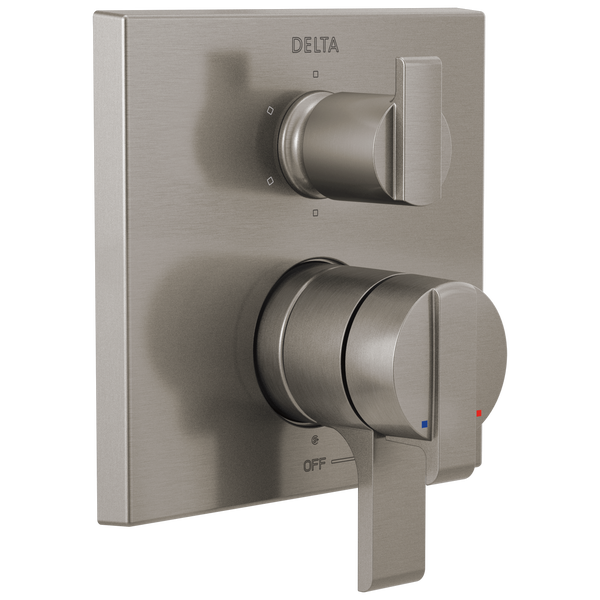 Angular Modern Monitor® 17 Series Valve Trim with 6-Setting