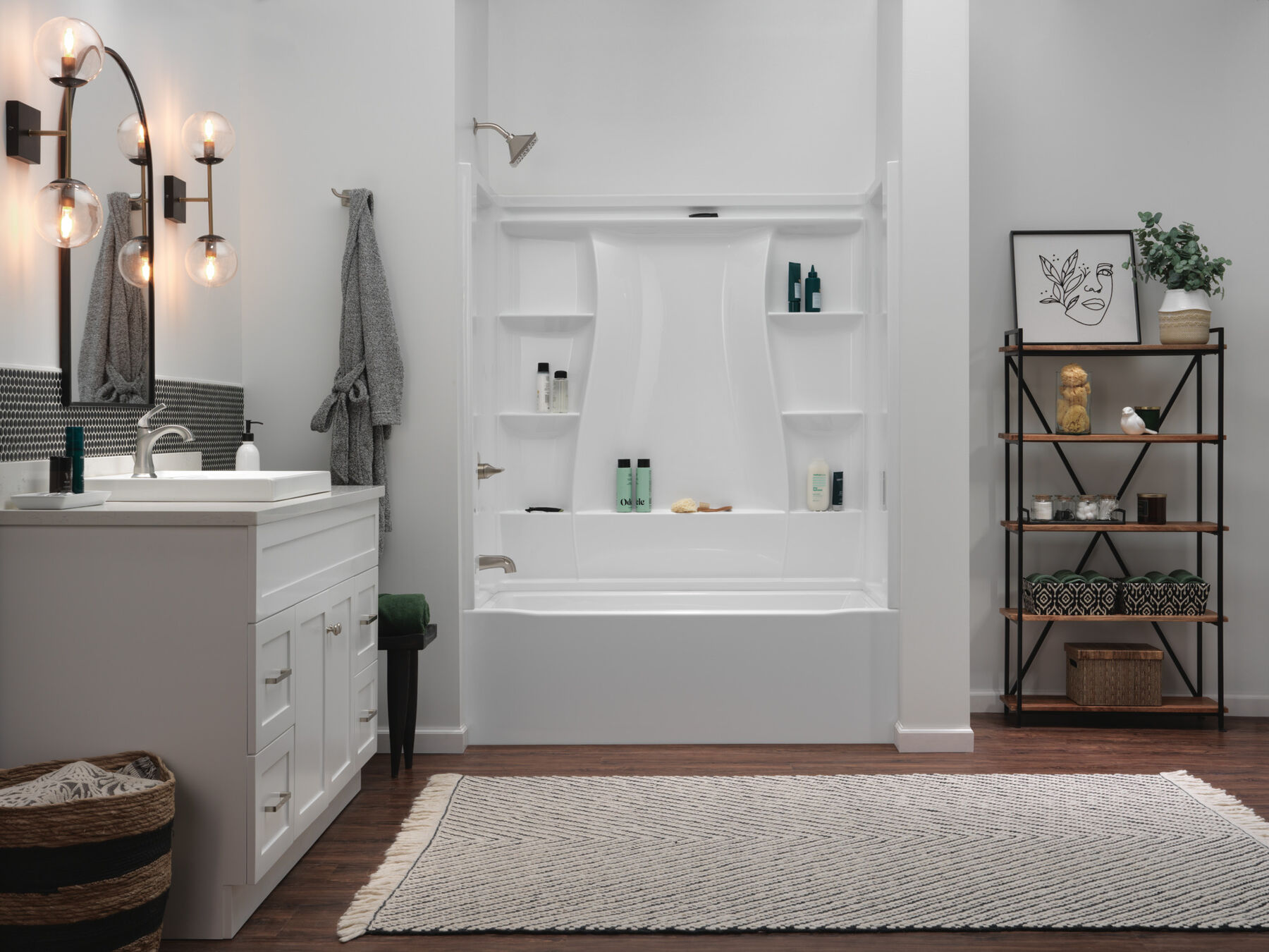 60"x30" Classic 500 Bathtub Wall, image 6