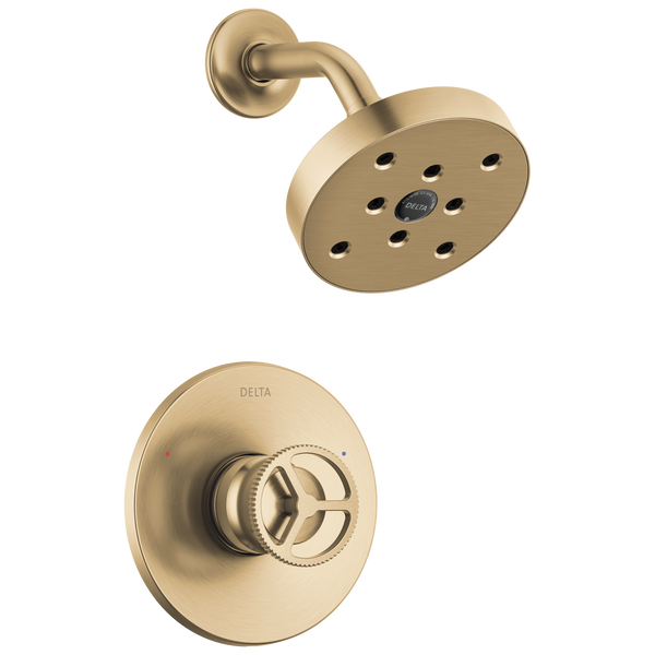 H2Okinetic® Single Handle Shower Trim in Champagne Bronze T14258