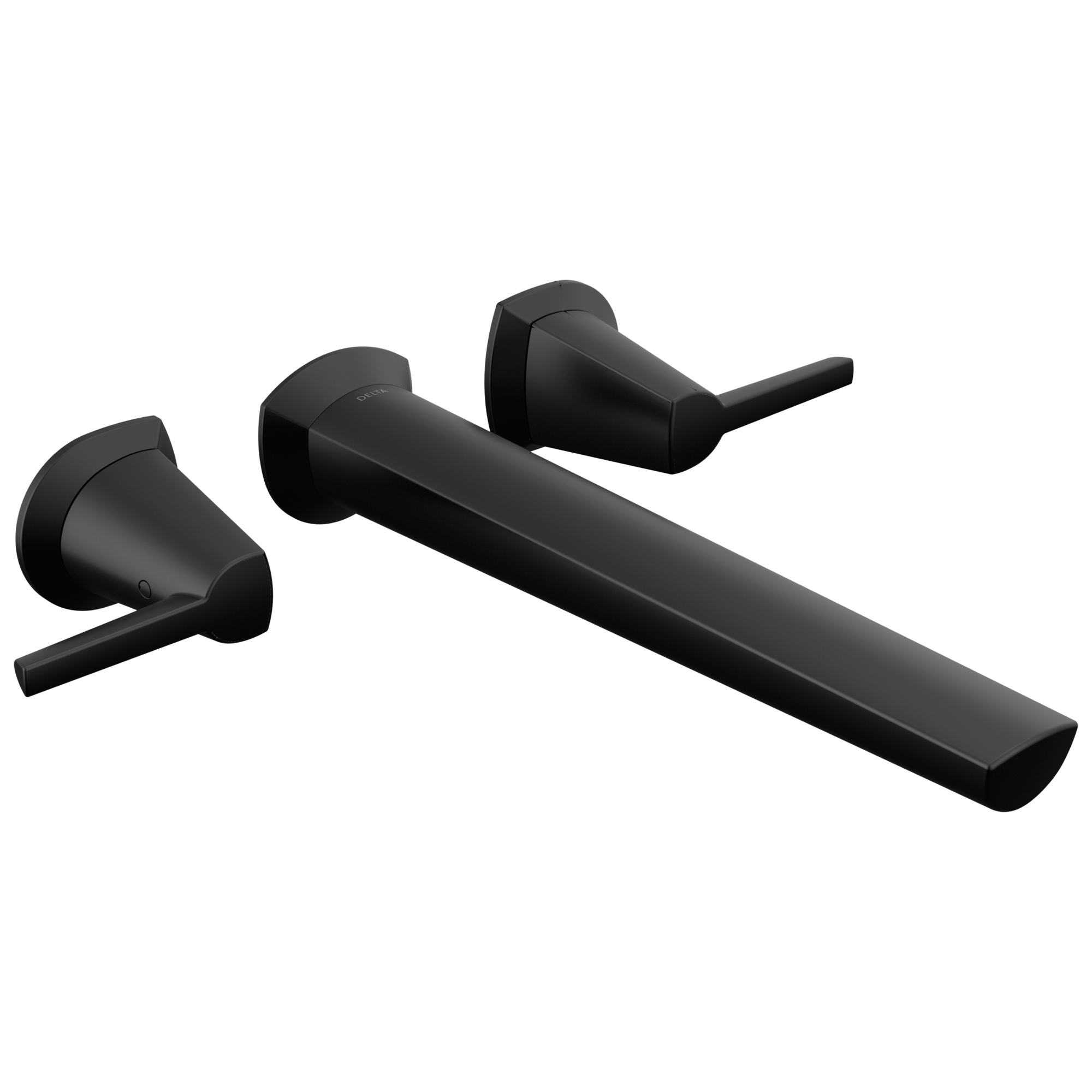 GaleonE Wall Mount Tub Filler - Matte Black