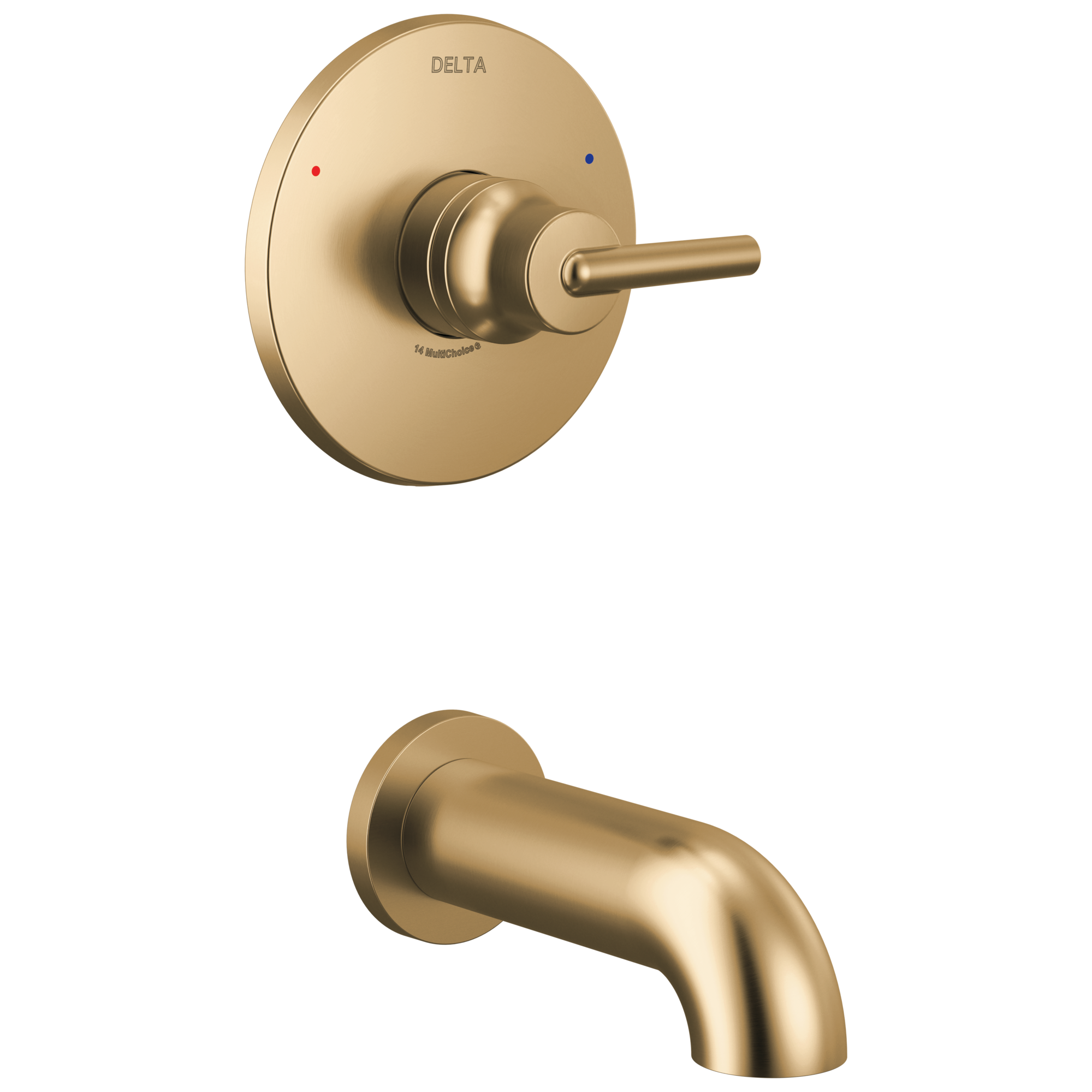 Delta Faucet Trinsic Monitor 14 Series Tub Trim - Champagne Bronze