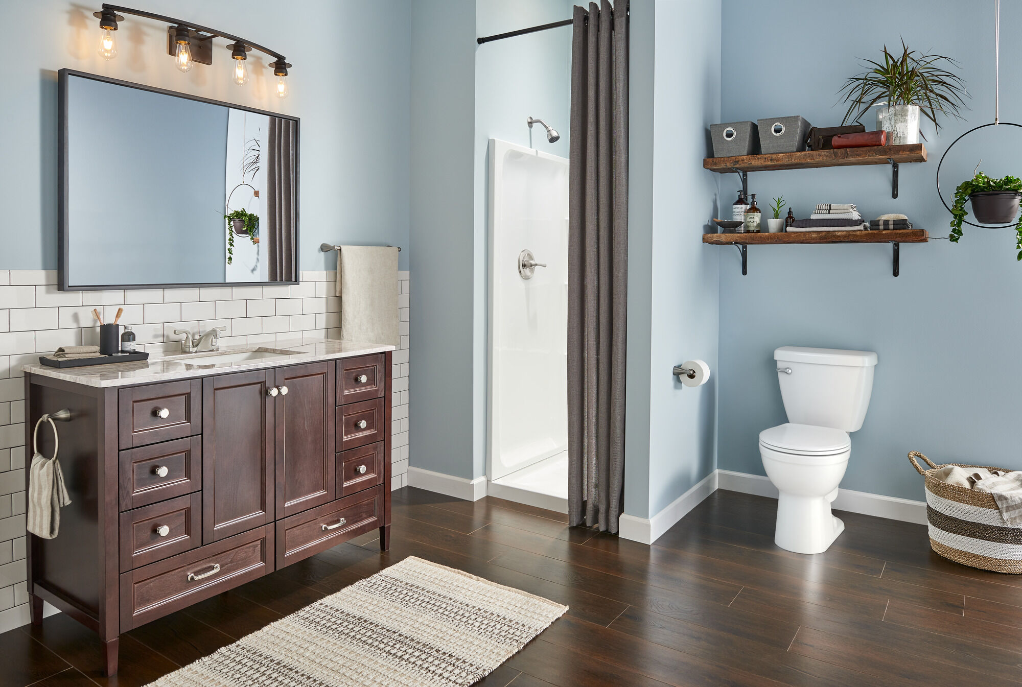 Round Front Toilet in White C41913-WH | Delta Faucet