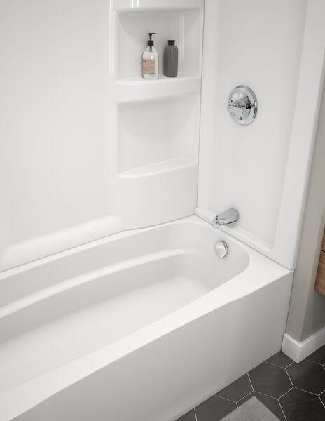 Shower In Chrome 134900 Delta Faucet, Best Caulk For Bathtub Spout