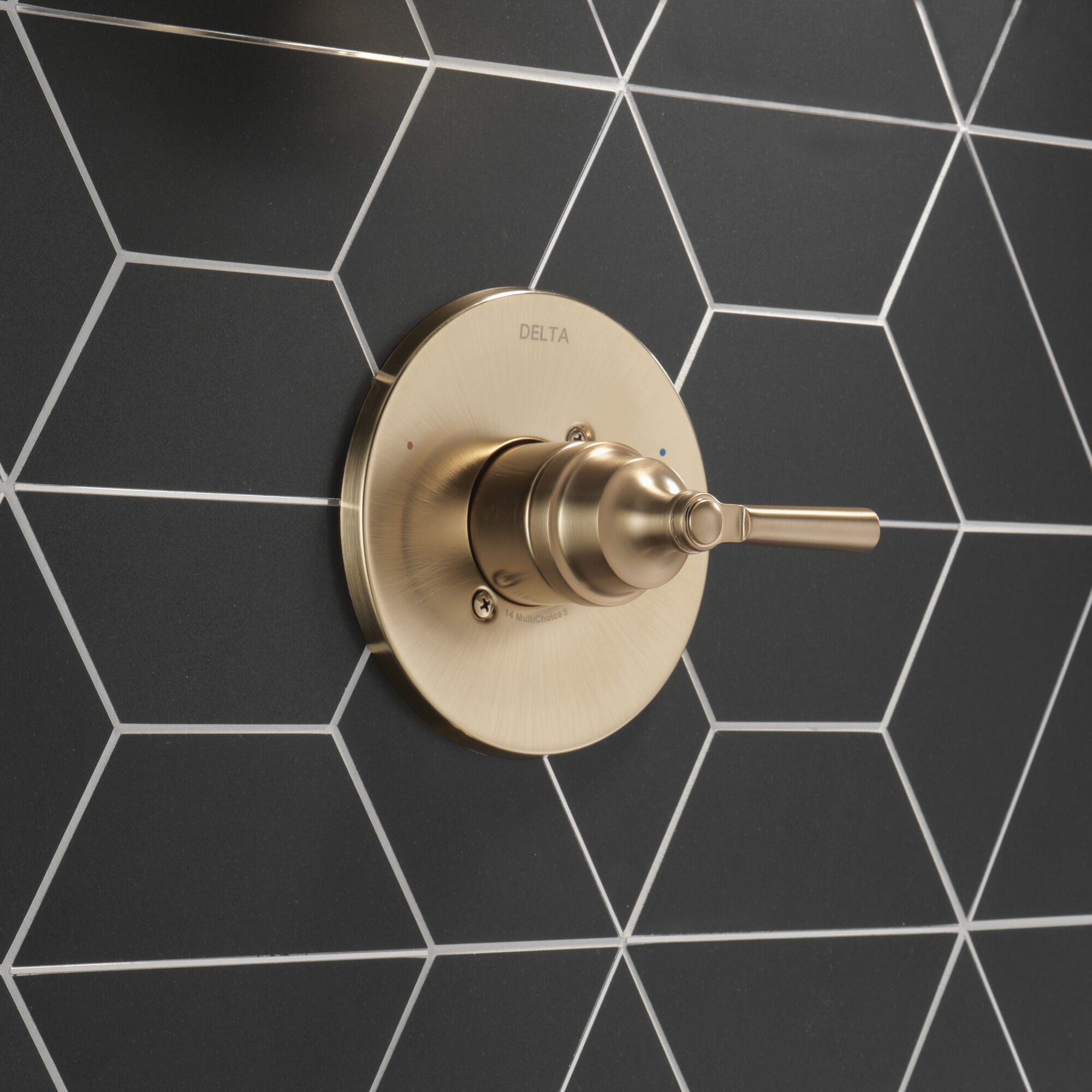 Delta T14238-RB Faucet Lahara 14 Series Single-Function Shower...