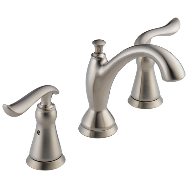 Two Handle Widespread Bathroom Faucet in Stainless 3594LF-SSMPU