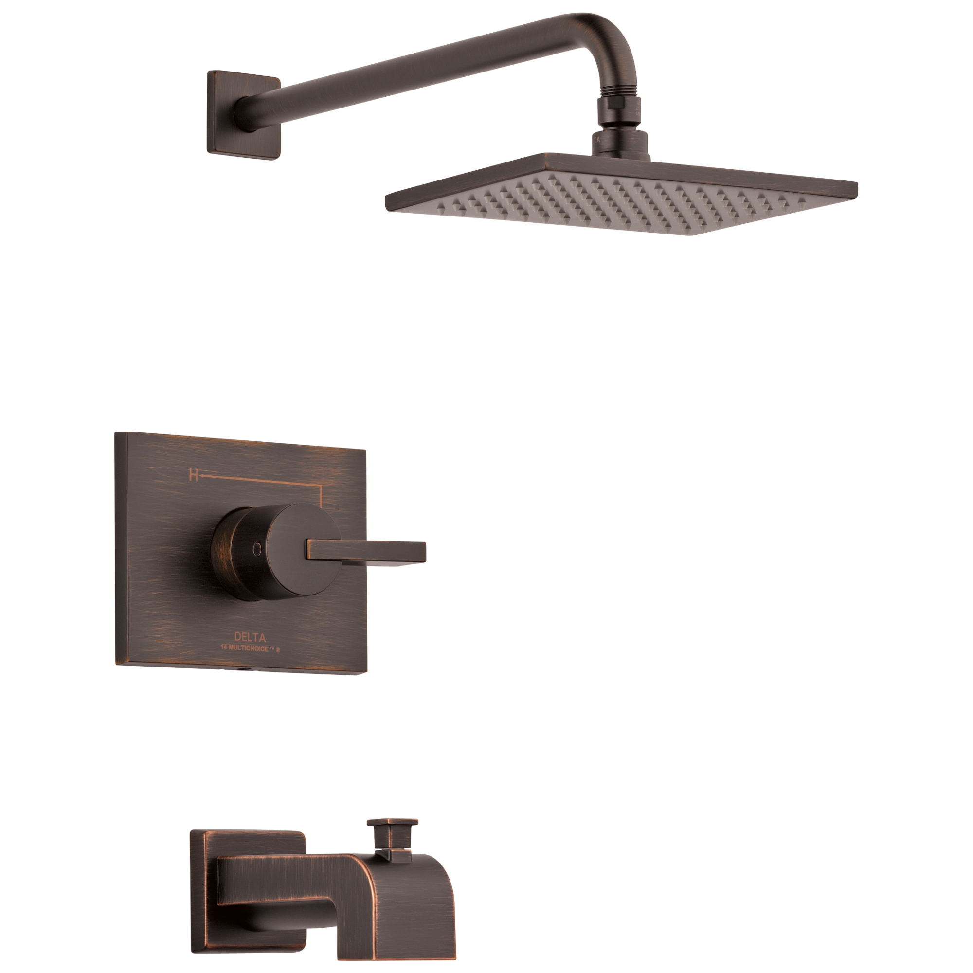 Delta Faucet Vero Monitor 14 Series Tub & Shower Trim - Venetian Bronze