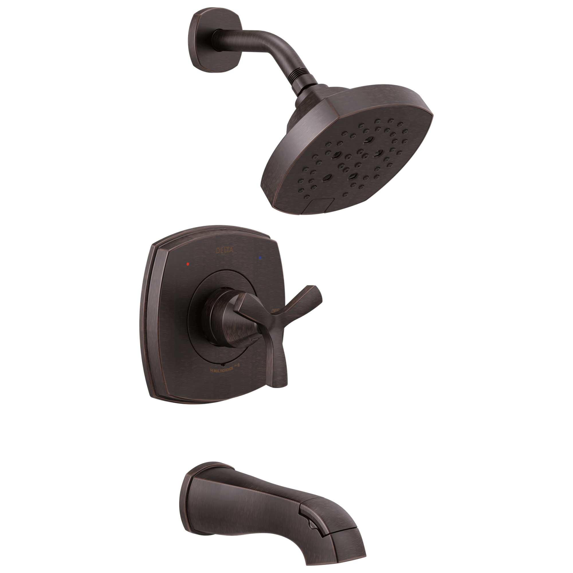 Delta Faucet Stryke 14 Series Tub and Shower - Venetian Bronze