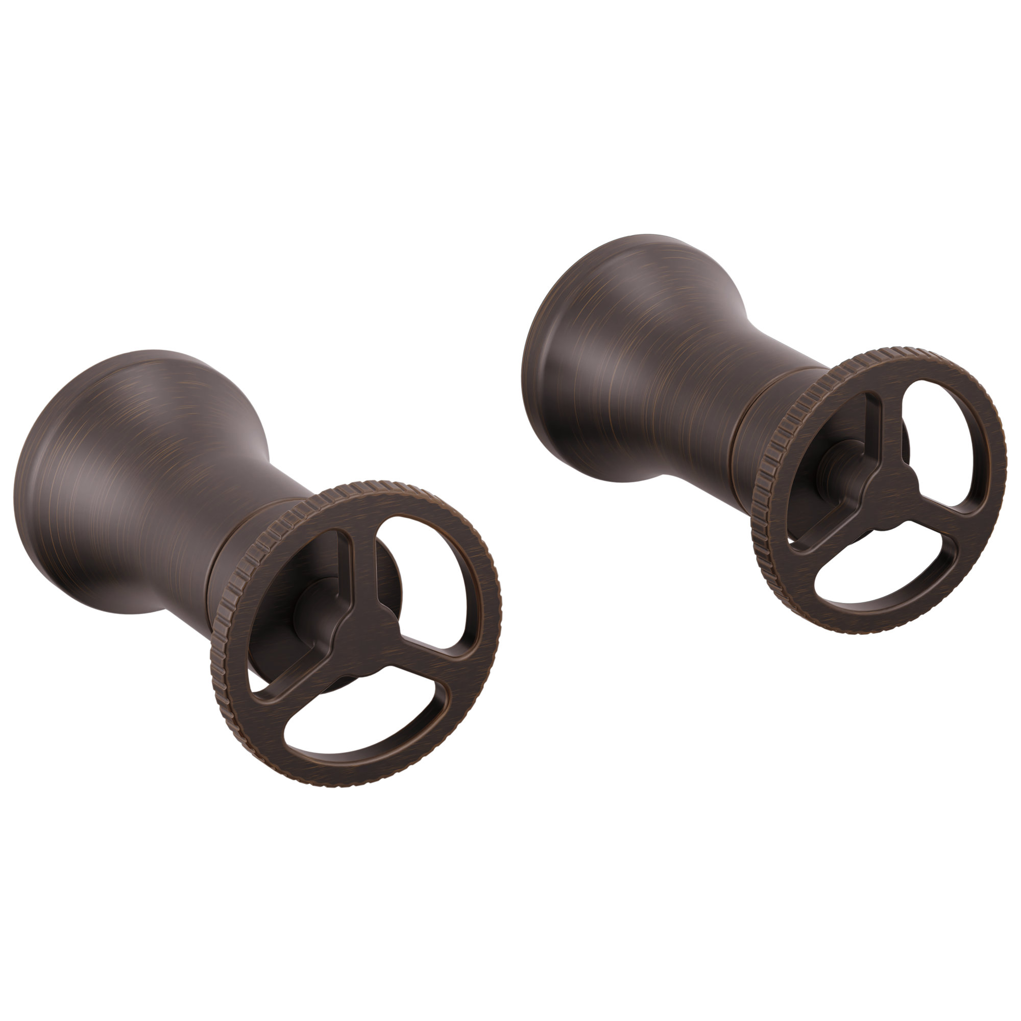 Delta Faucet Trinsic Wheel Handle - Wall Mount Lav - Venetian Bronze