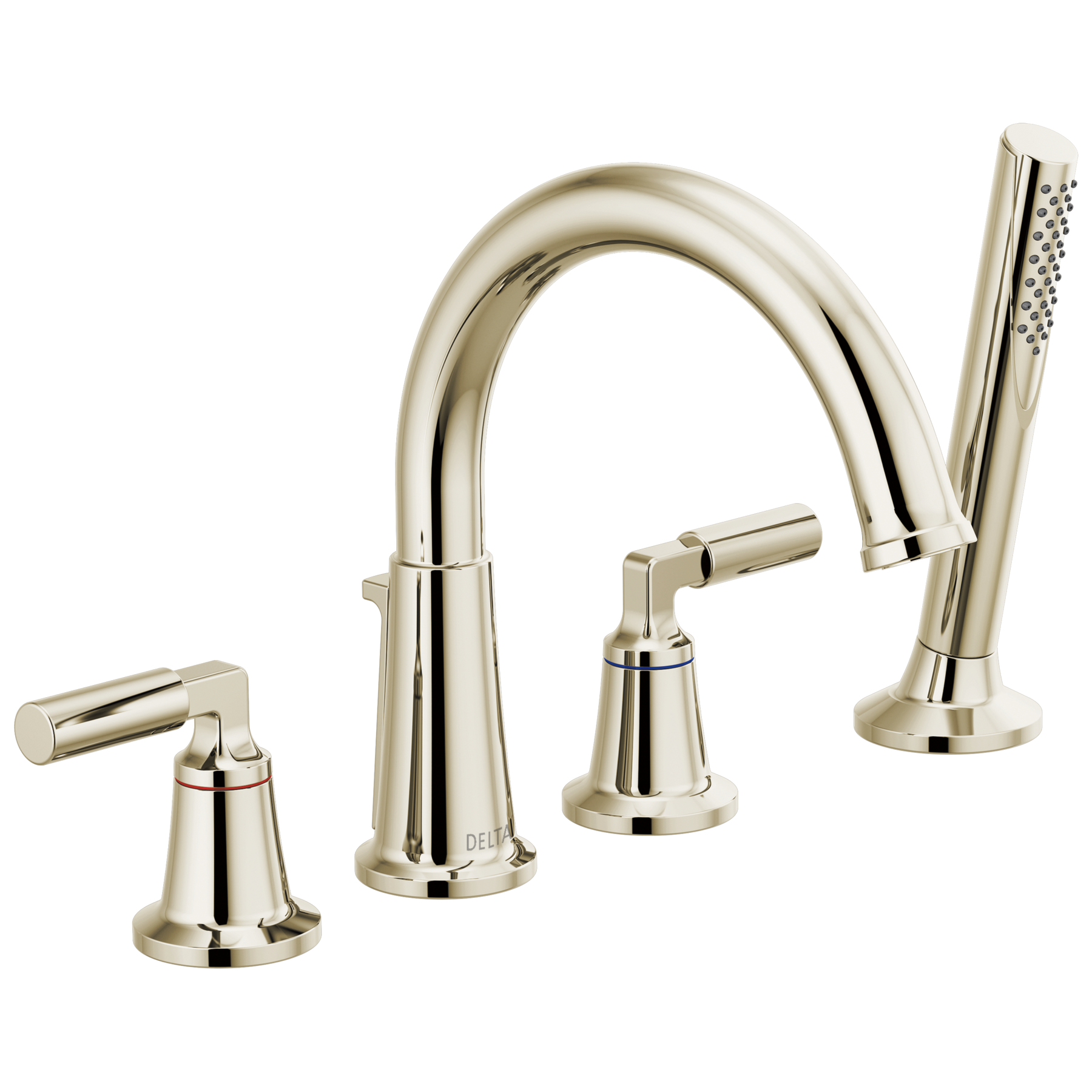 Roman Tub Faucet Trim w/ Hand Shower in Polished Nickel T4748-PN