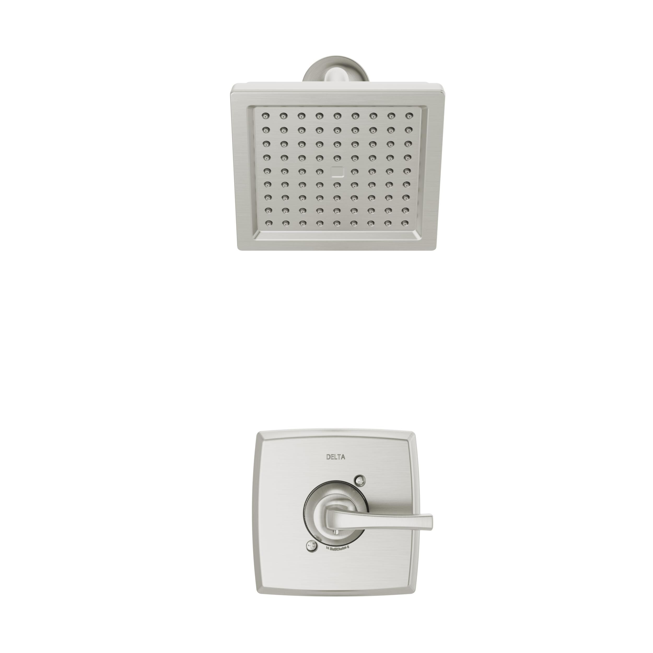 a-chan　0710 Delta Geist 14 Series Square Bathtub and Shower Faucet Set