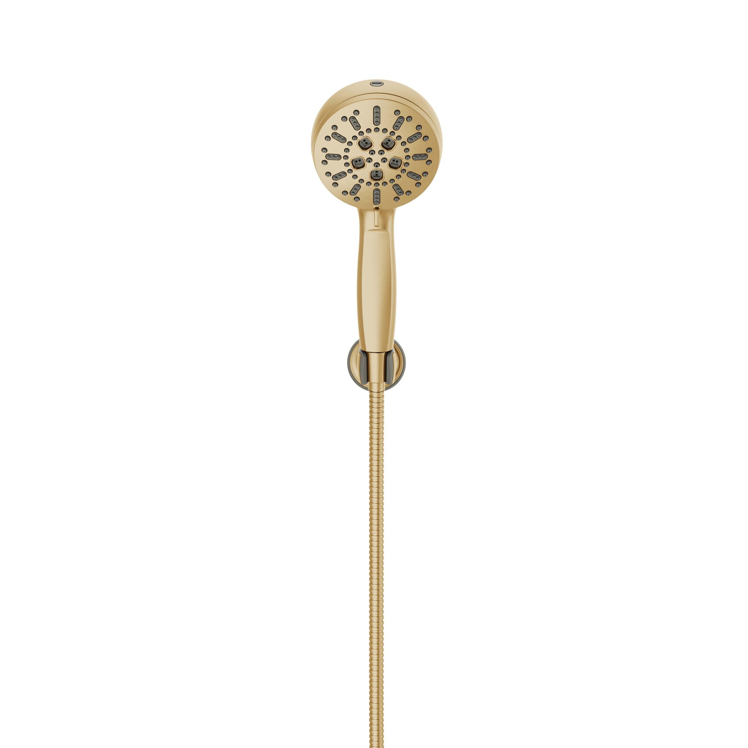 7-Setting Wall Mount Hand Shower with Cleaning Spray (Recertified