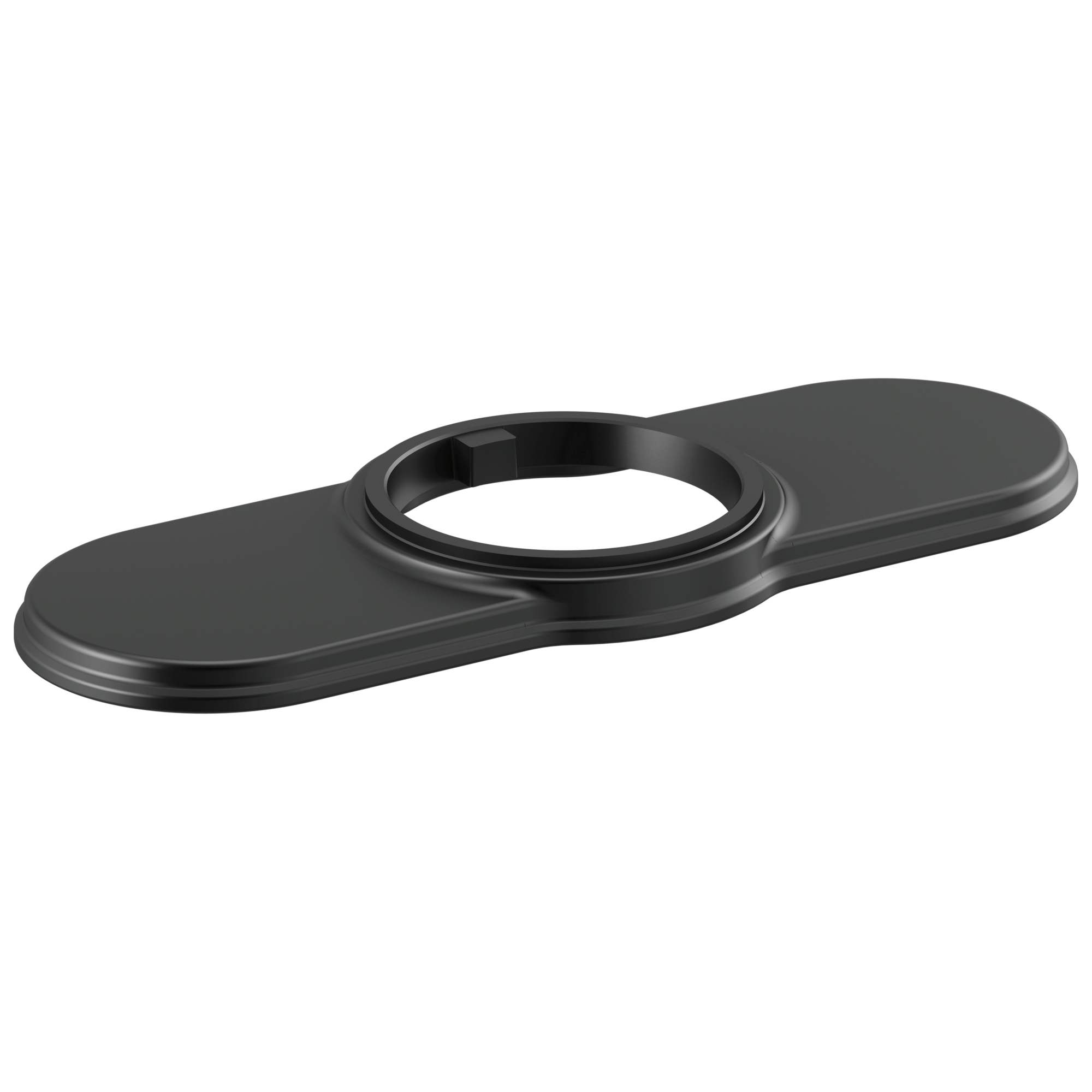BroderickE Escutcheon & Gasket - Matte Black