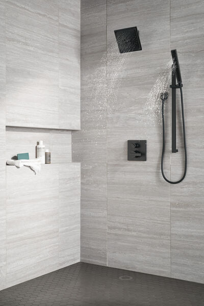 Black & Decker Bathroom Accessories White/teal - Blue & Gray