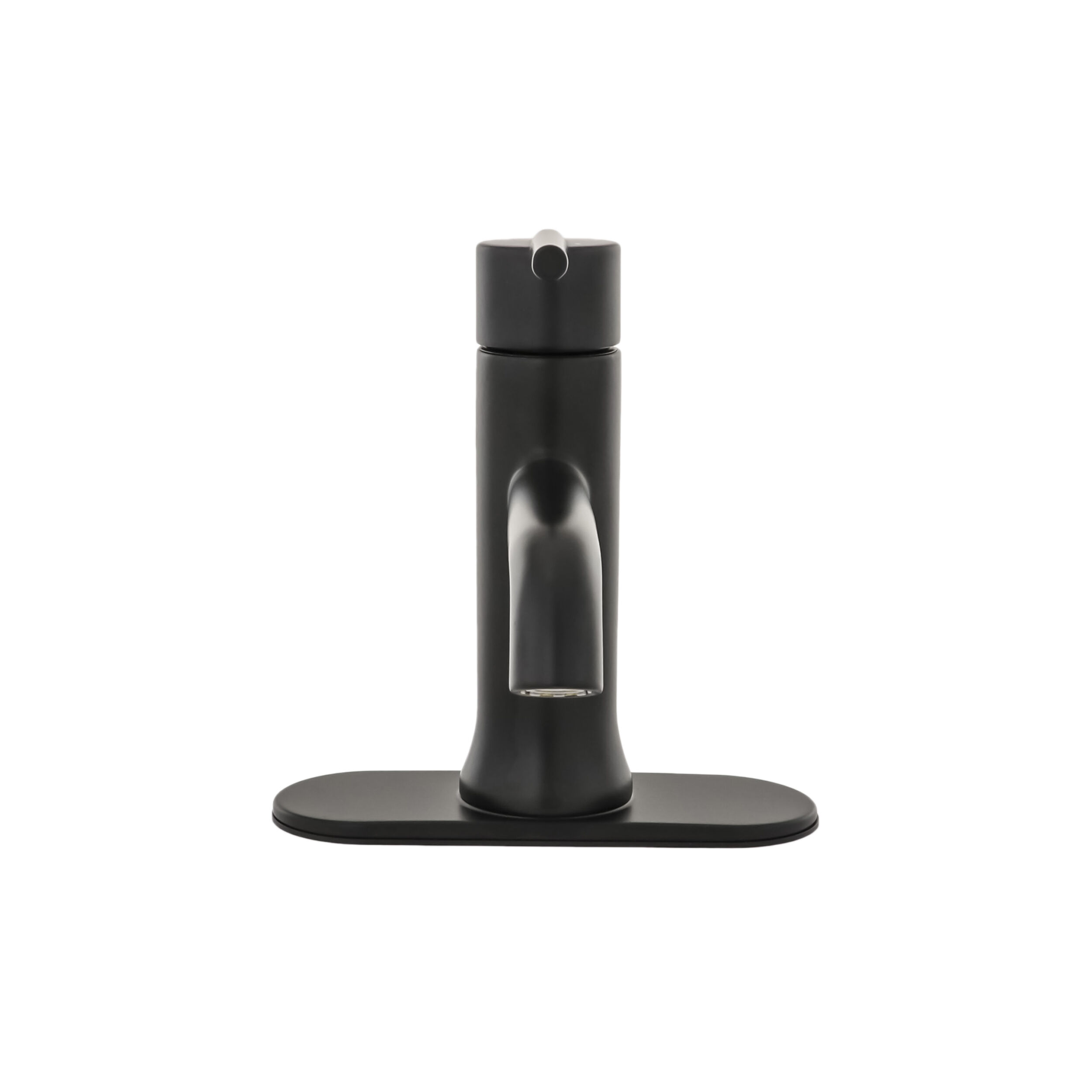 Single Handle Bathroom Faucet in Matte Black 559LF-BLLPU | Delta