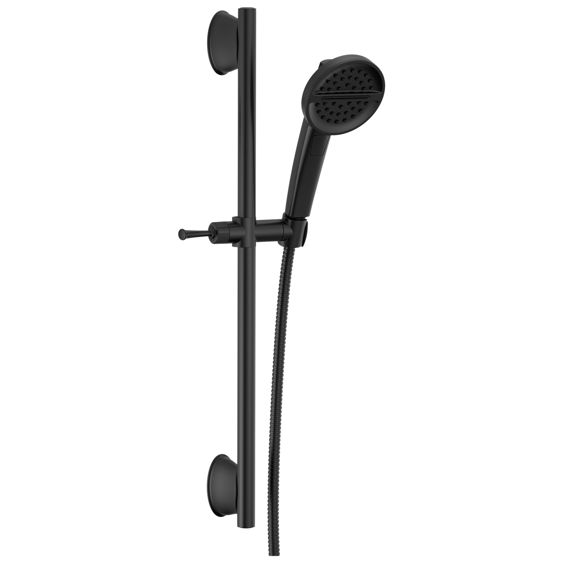 3-Setting Slide Bar Handshower in Matte Black 51386-BL | Delta Faucet