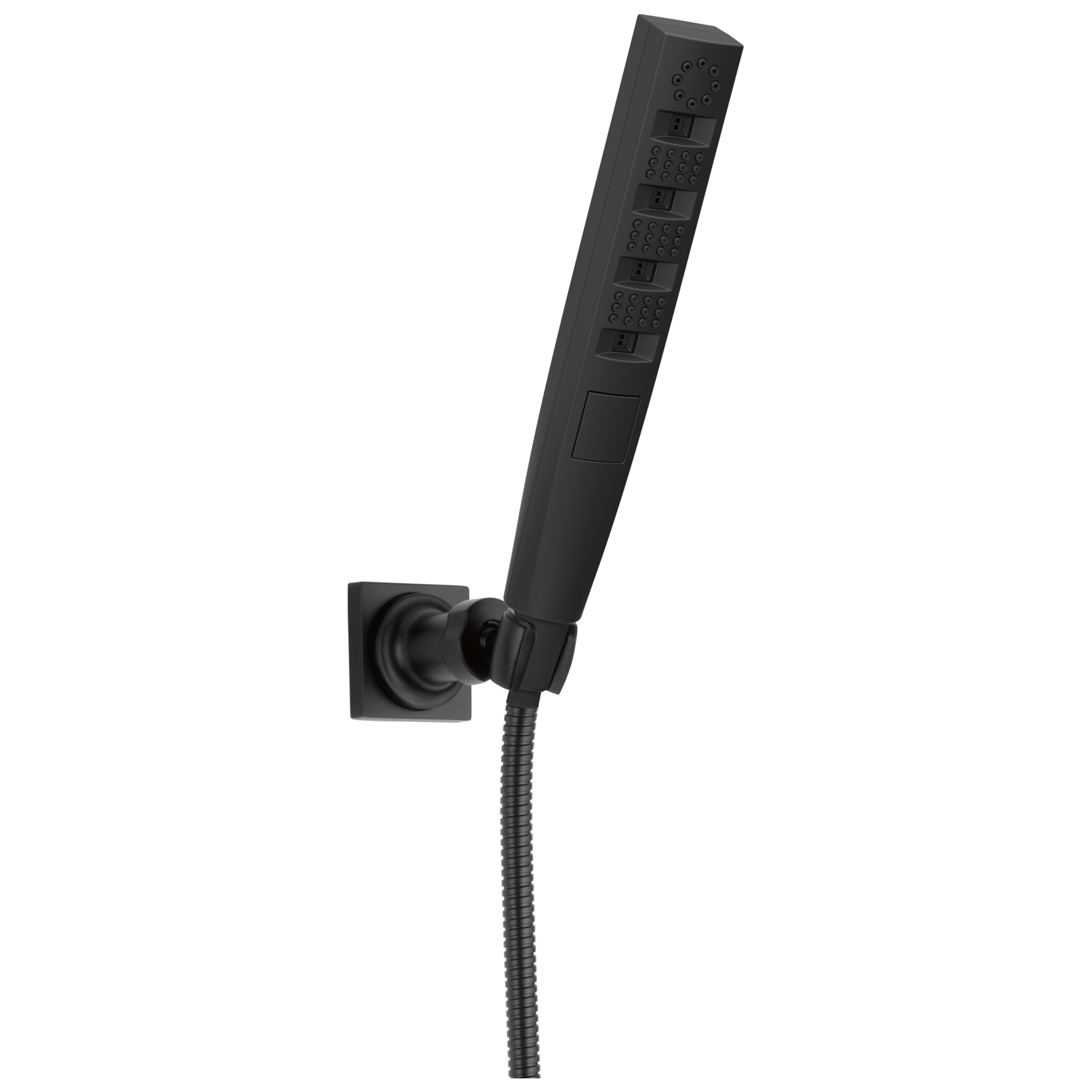 Delta Handbrause ZURA Mit Wandhalterung, 5 Strahlarten, H2Okinetic, Touch-Clean, 55140-BL