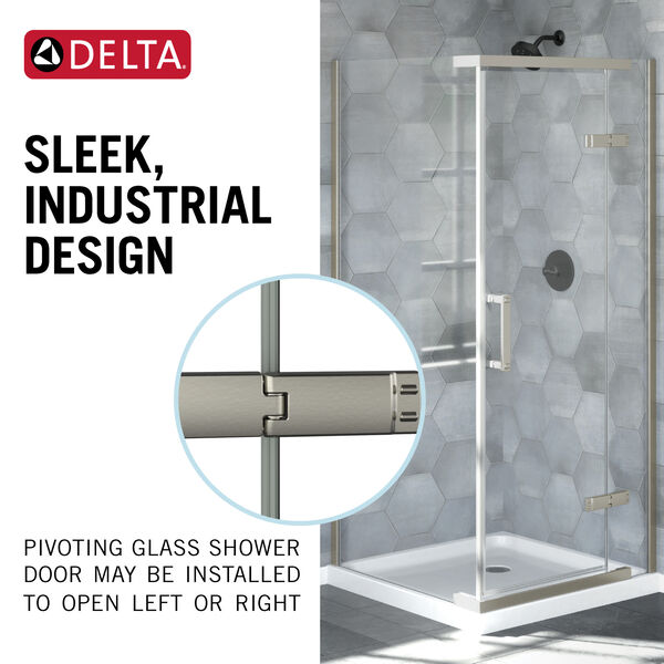 36”x36” Corner Shower Base in High Gloss White B111323636WH Delta