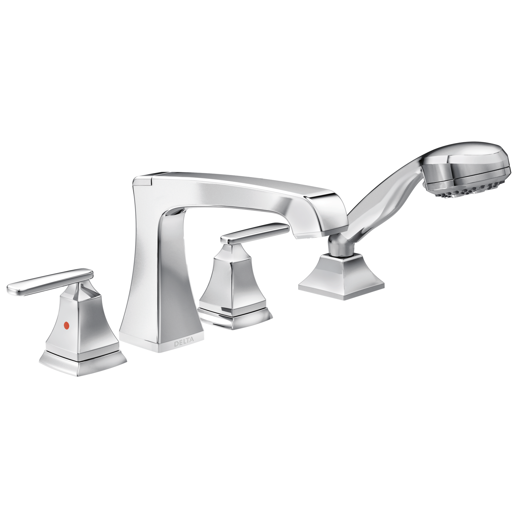 Roman Tub Faucet Trim 2L (Recertified) in Chrome T4764R Delta Faucet