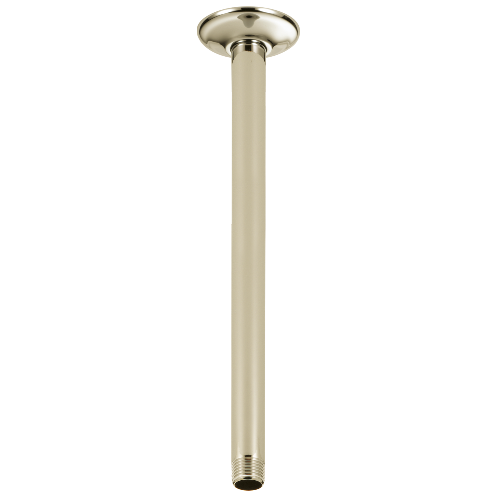 Delta Faucet Universal Showering Components Shower Arm & Flange 14'' Ceiling Mount - Polished Nickel