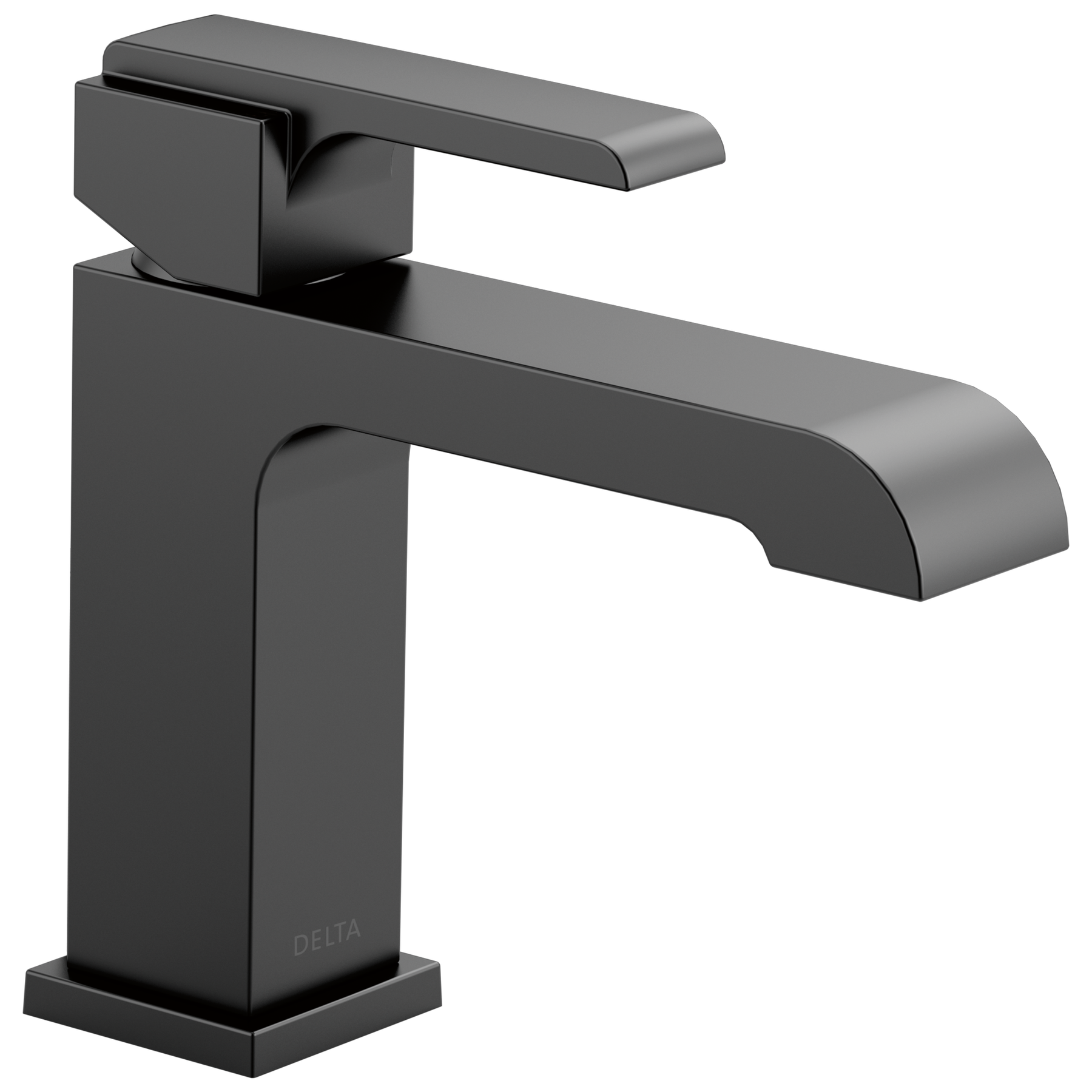 Single Handle Bathroom Faucet in Matte Black 567LF-BLLPU | Delta