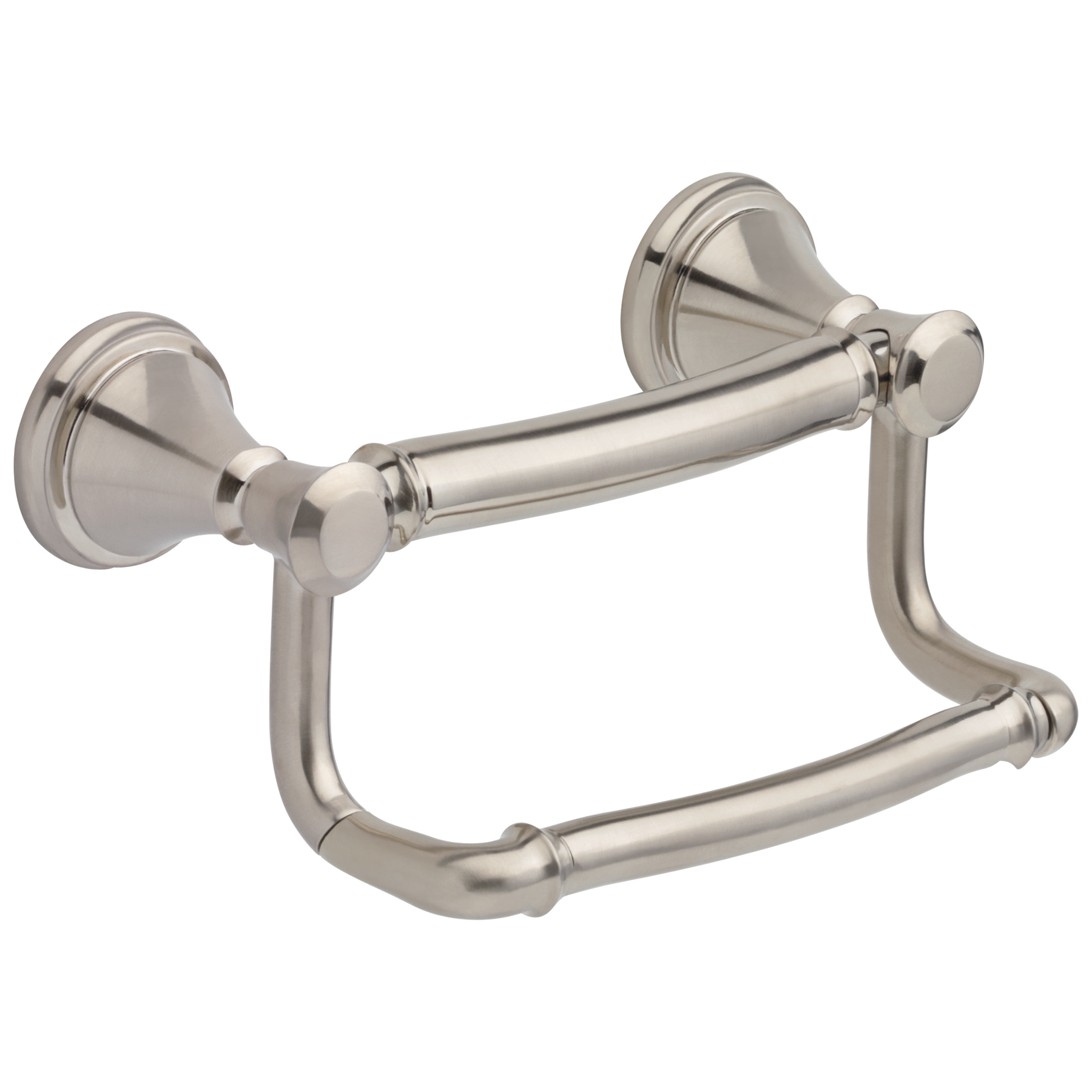Traditional Tissue Holder with Assist Bar in Stainless 41350SS Delta