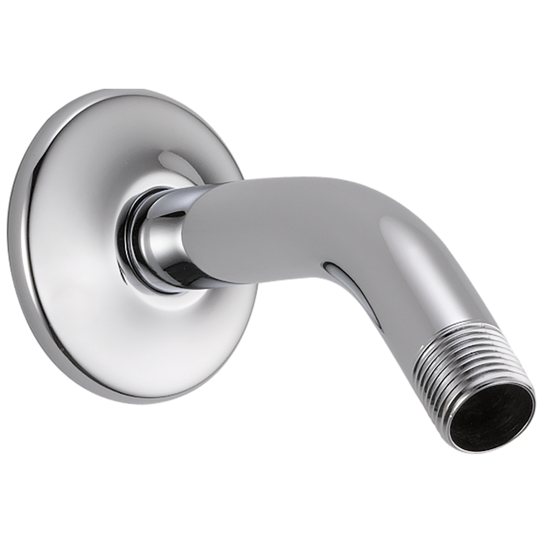 Delta Faucet U4993-PK Shower Arm & Flange - 5.75 Inch - Chrome - 1/2" IPS Male Threads - 2-5/16" Outer Diameter