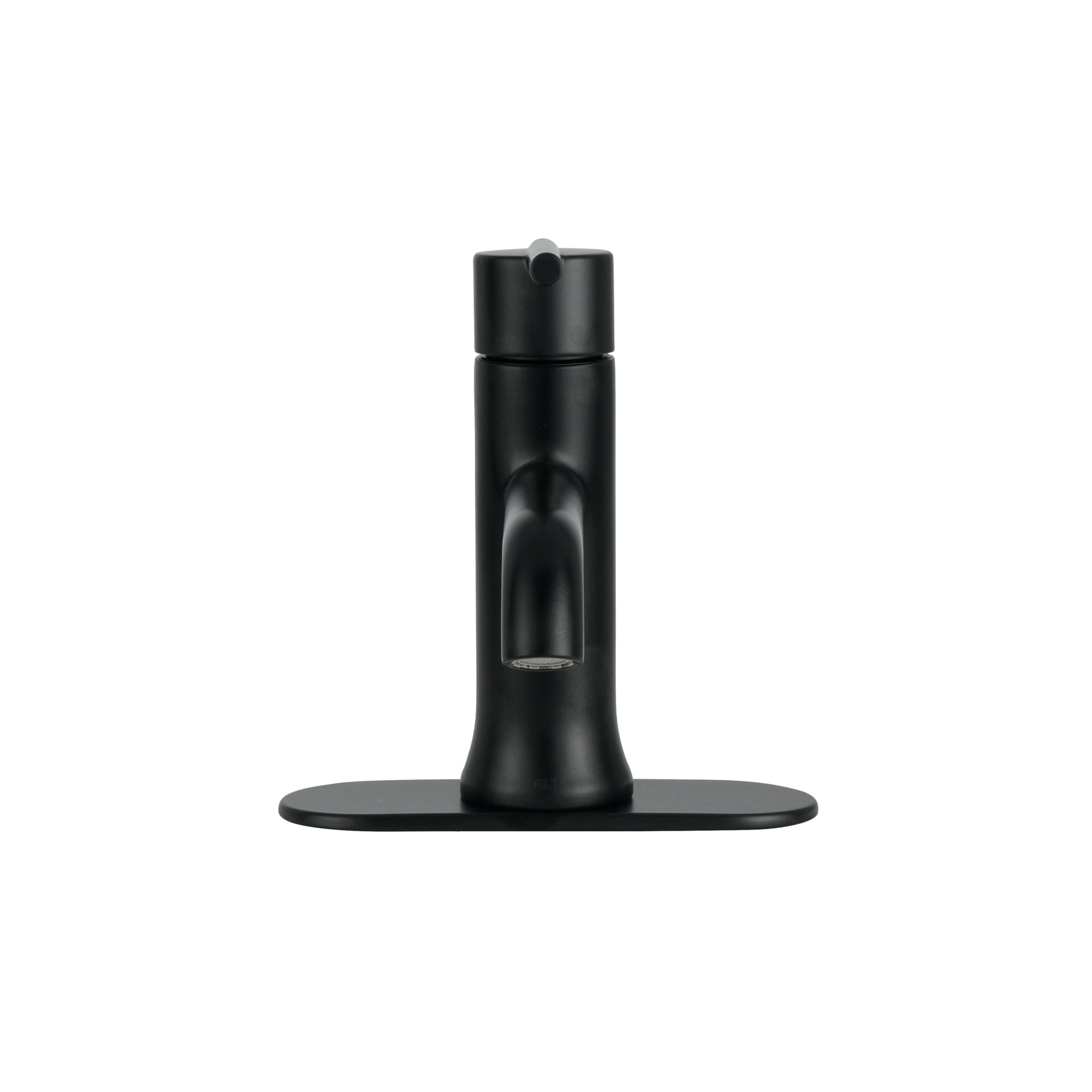 Single Handle Bathroom Faucet in Matte Black 559LF-BLMPU | Delta