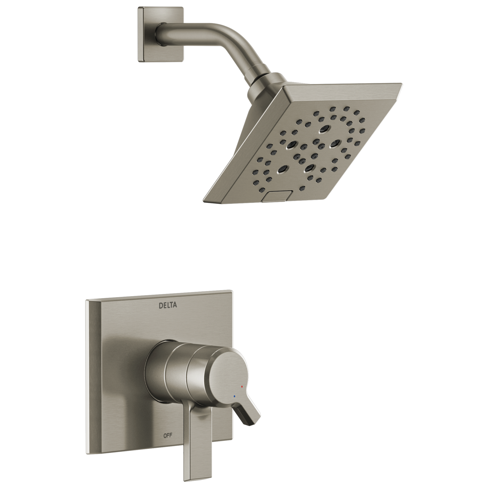 Delta Faucet Pivotale Monitor 17 Series H2okineticshower Trim - Lumicoat - Stainless