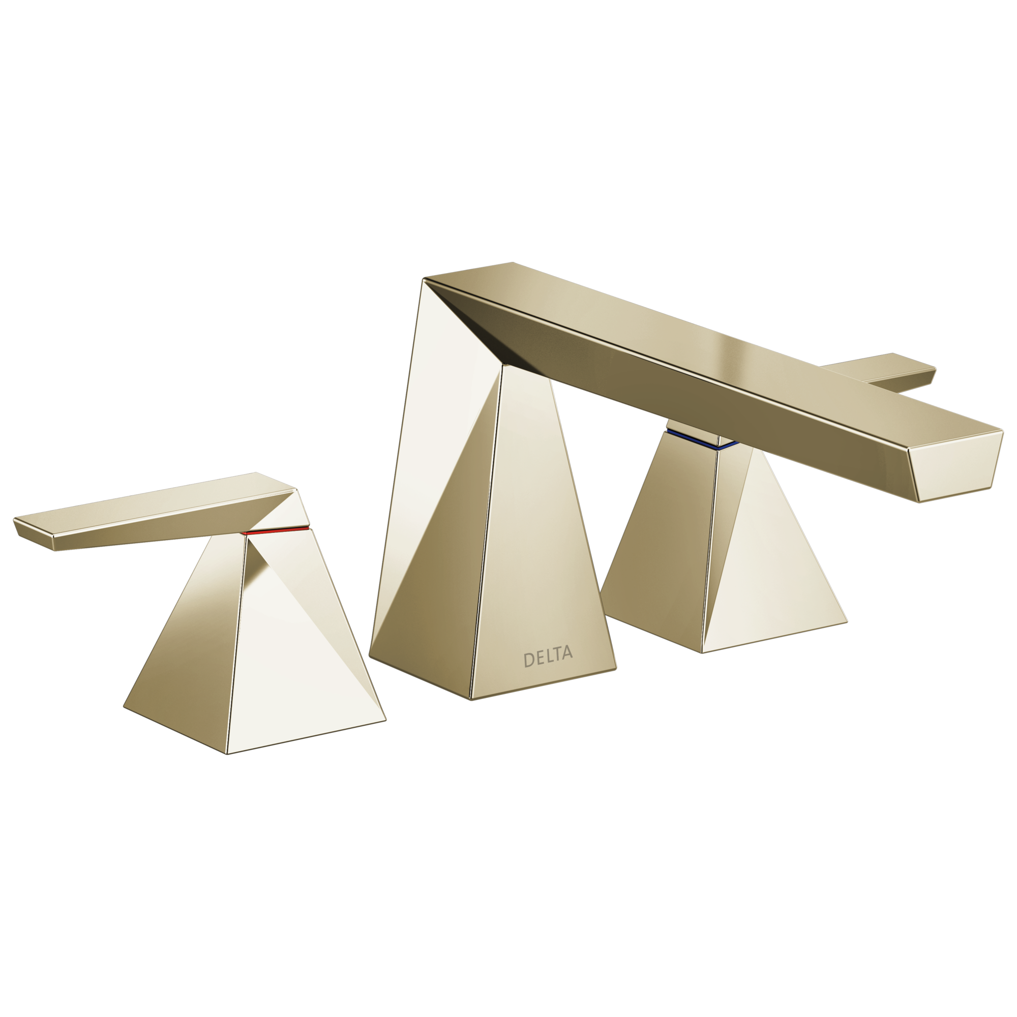 Delta Faucet TrillianE Two-Handle Roman Tub Trim - Lumicoat Polished Nickel