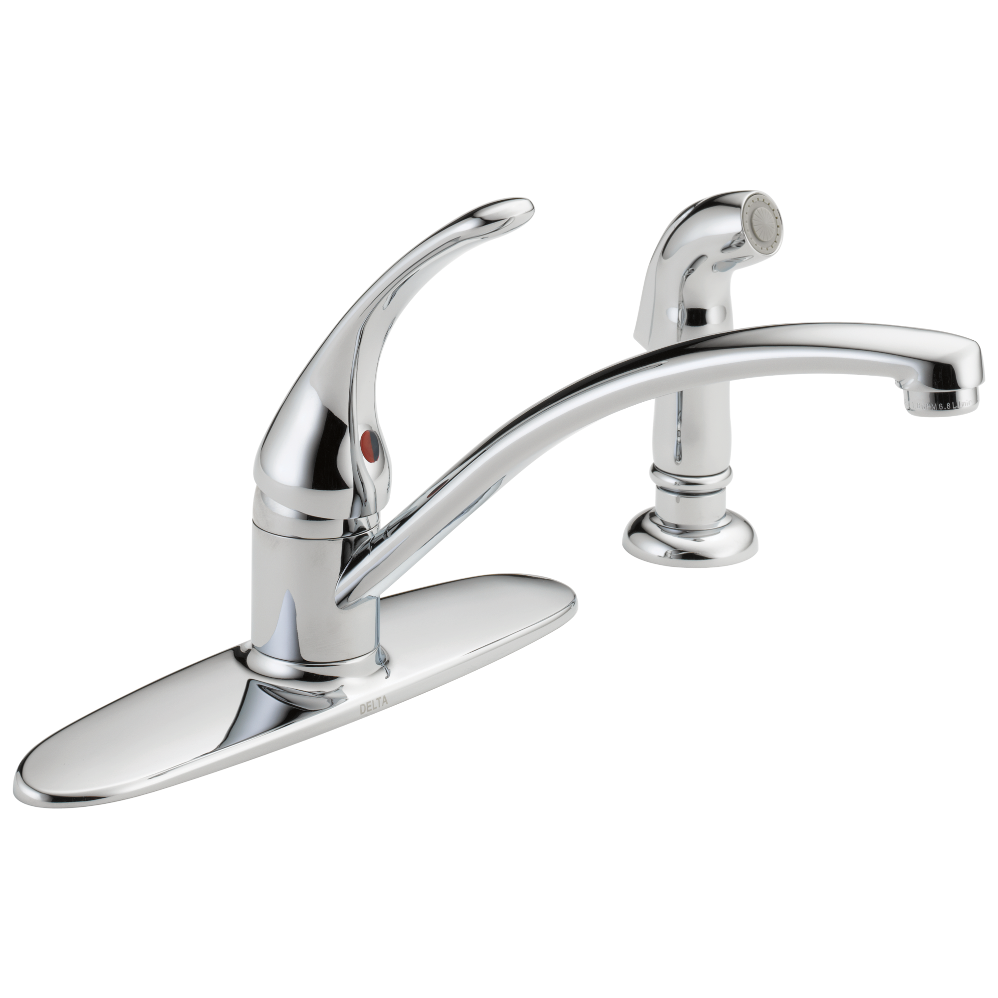 Delta Faucet Foundations | Single handle - Chrome
