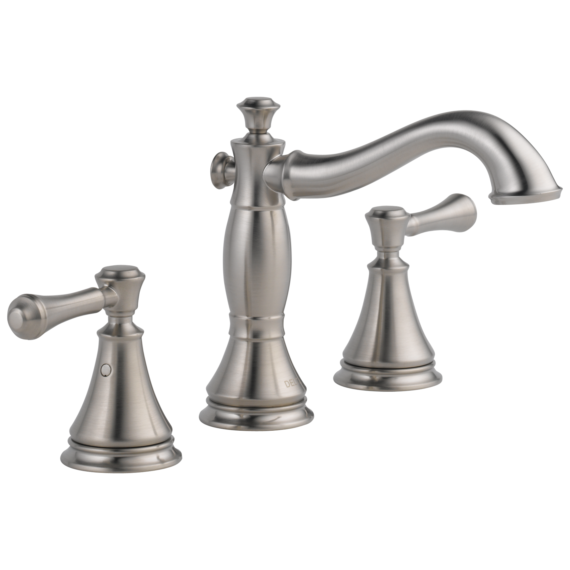 Delta Faucet CassidyE Two Handle Widespread Bathroom Faucet - Stainless