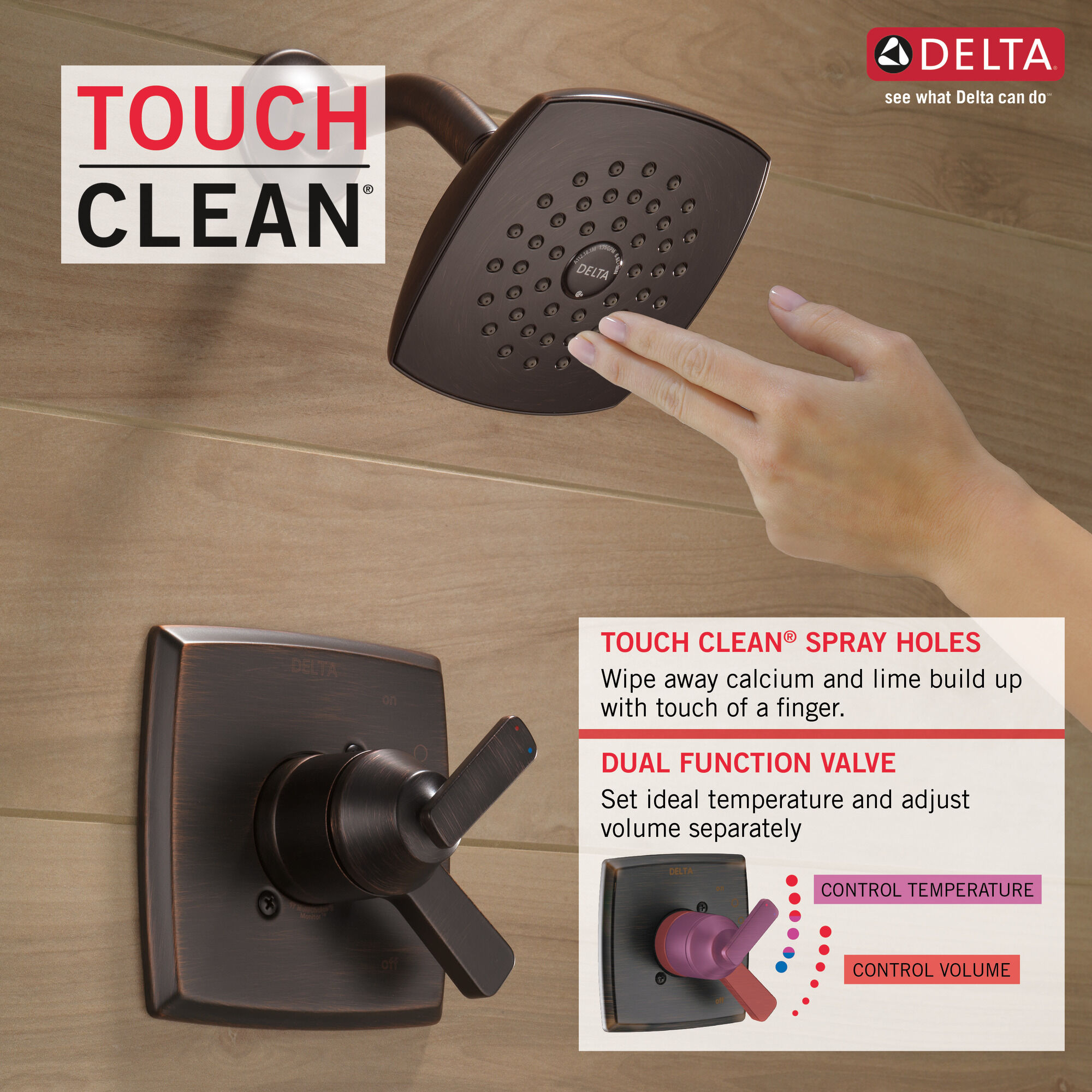 Monitor® 17 Series Shower Trim in Venetian Bronze T17264-RB