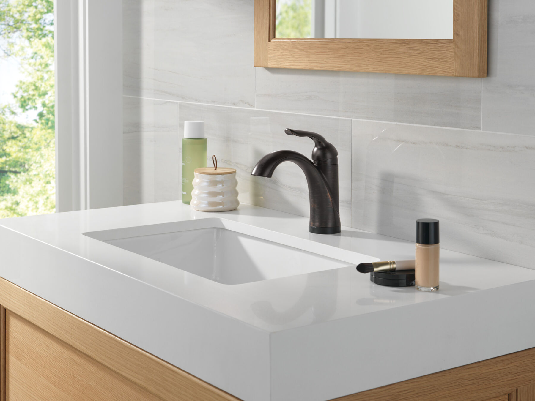 Touch2O® Bathroom Faucet with Touchless Technology in Venetian Bronze ...