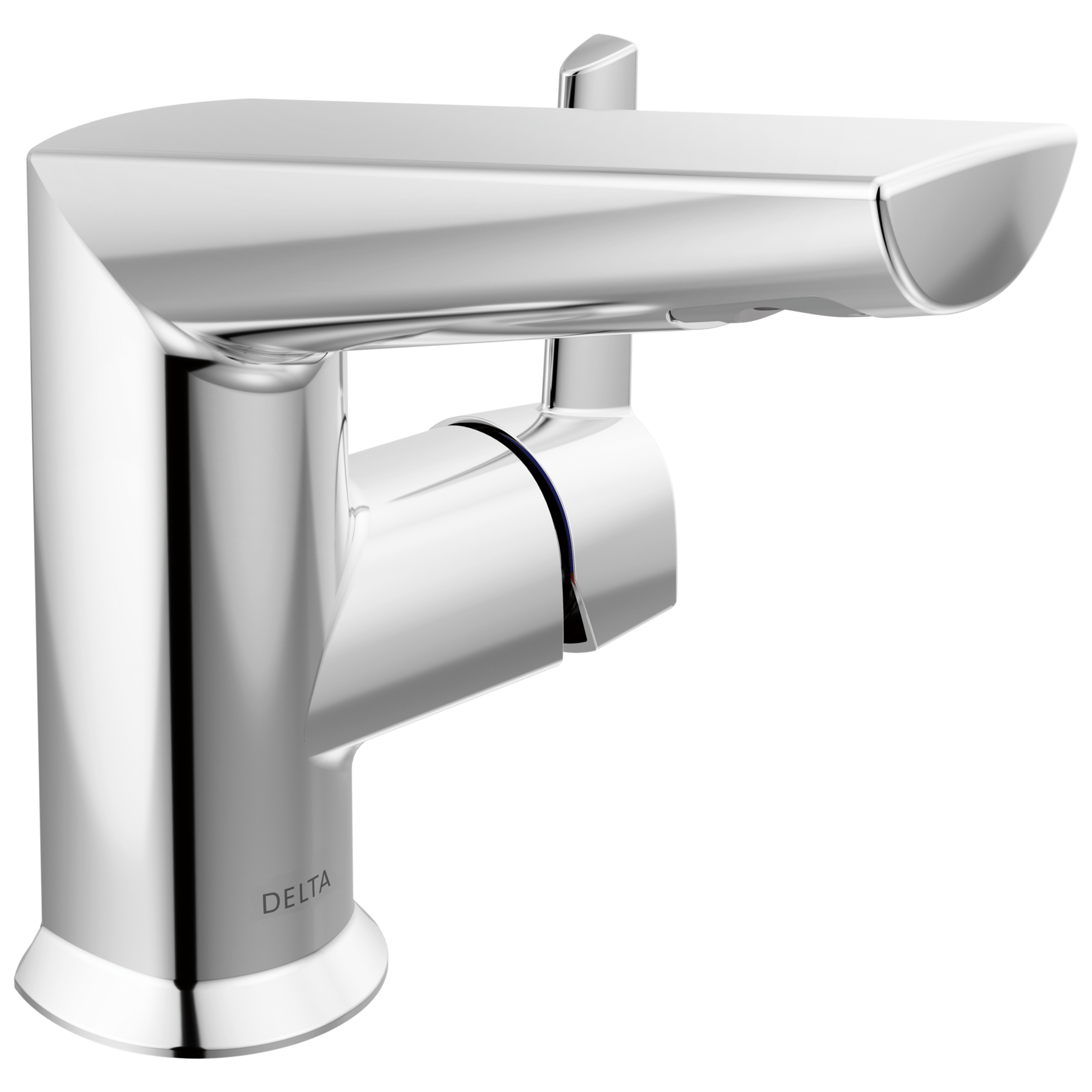 Single Handle Bathroom Faucet in Lumicoat® Chrome — image 1