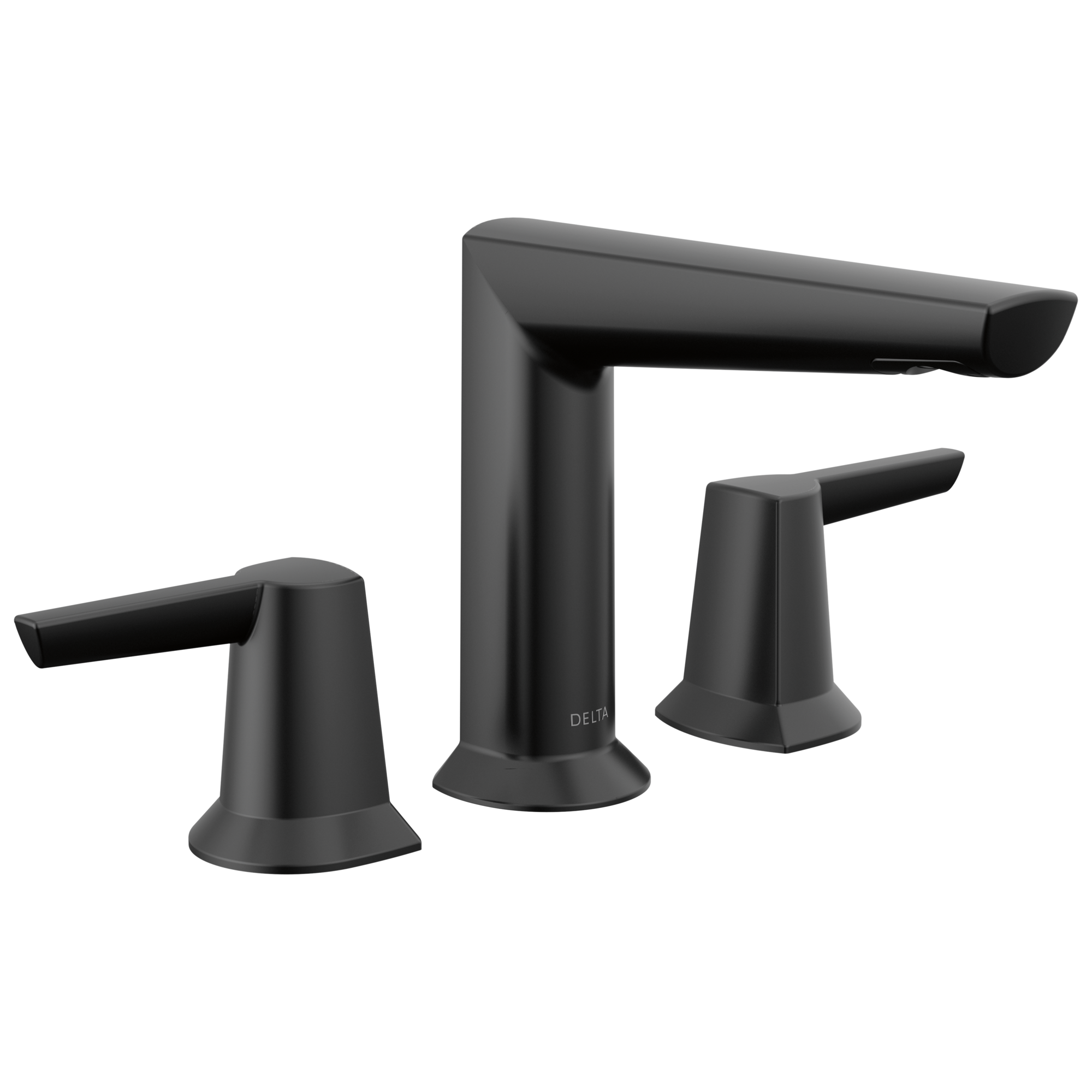 GaleonE Two Handle Widespread Bathroom Faucet - Matte Black