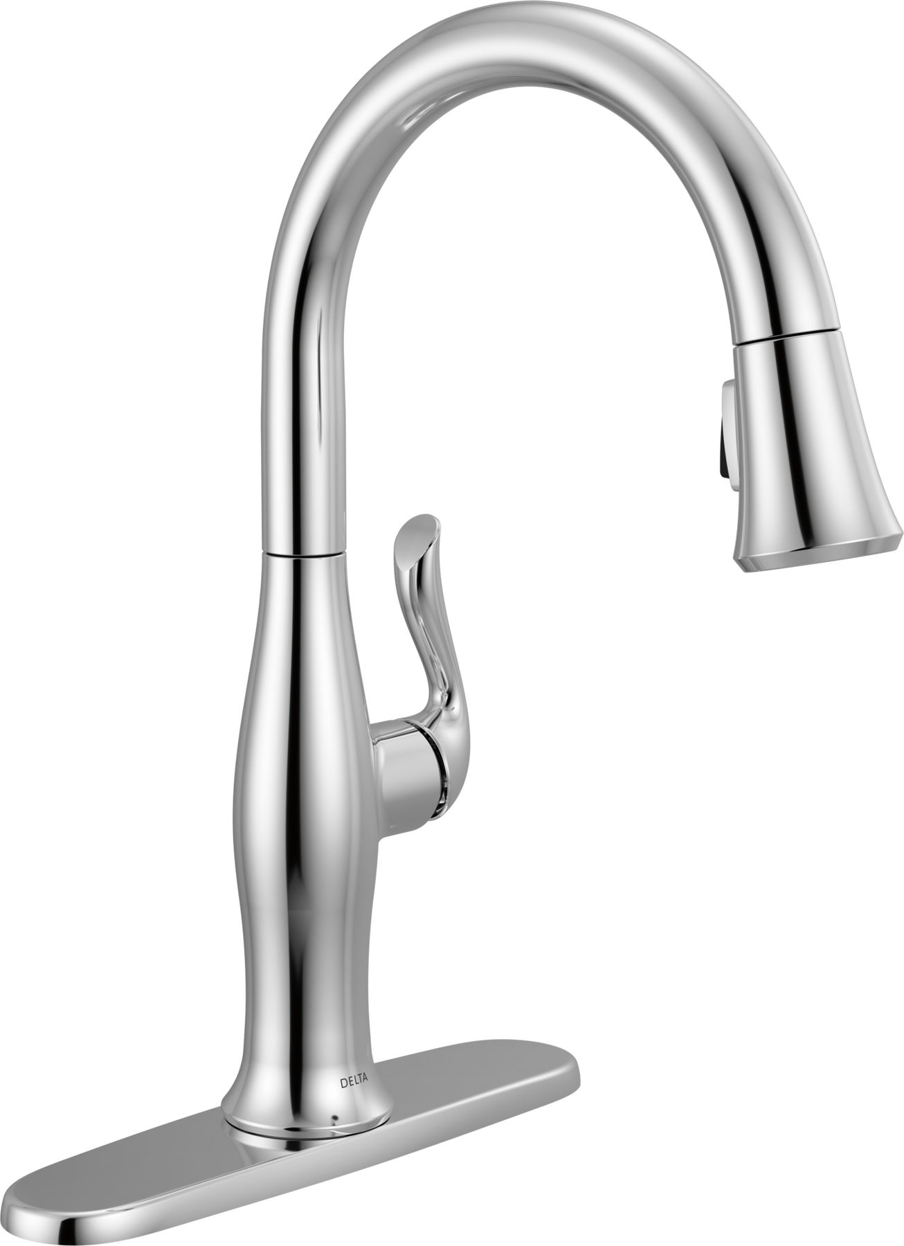 Single Handle Pull-Down Kitchen Faucet in Chrome 19729LF — thumbnail 2