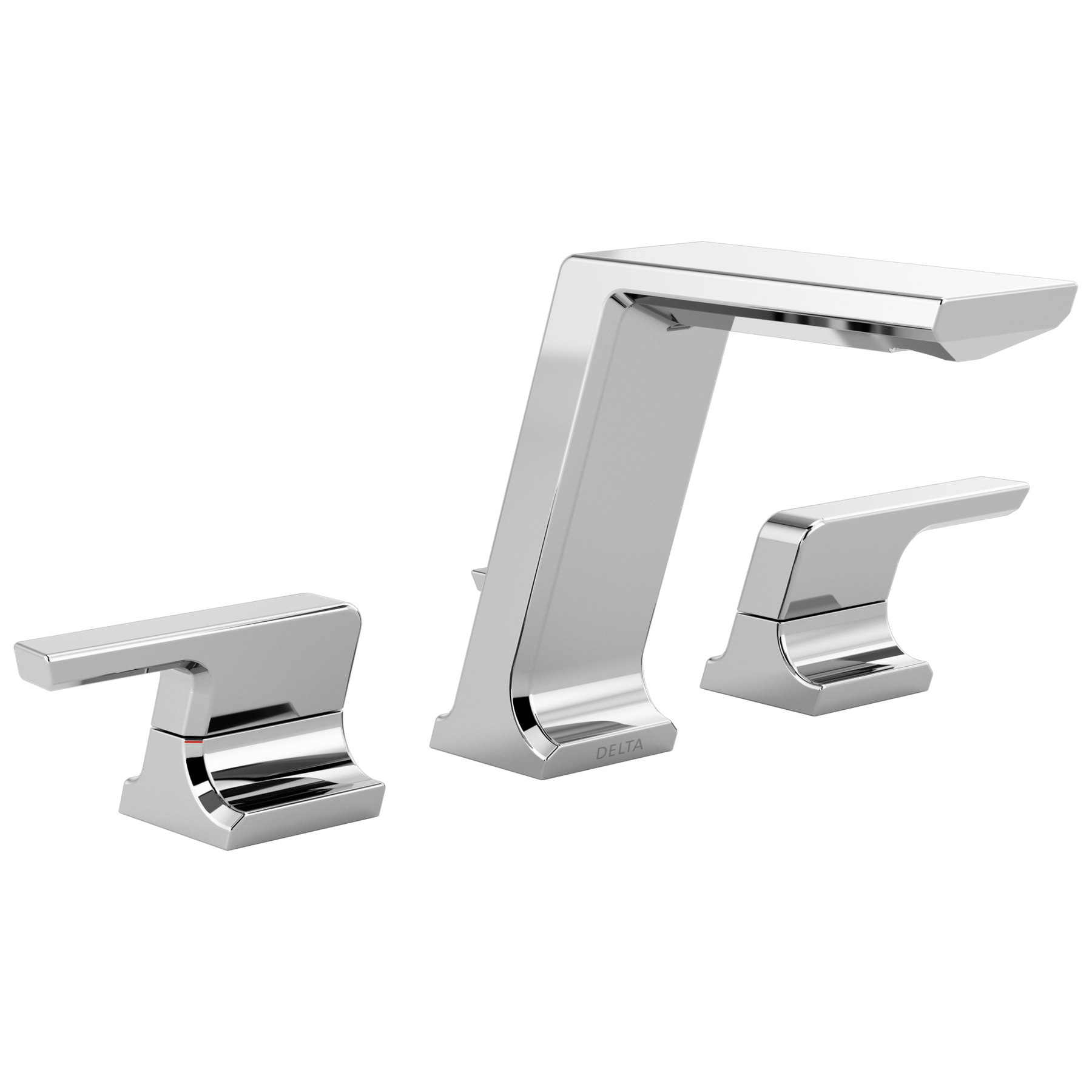 Two Handle Widespread Bathroom Faucet in Chrome 3599LF-MPU | Delta