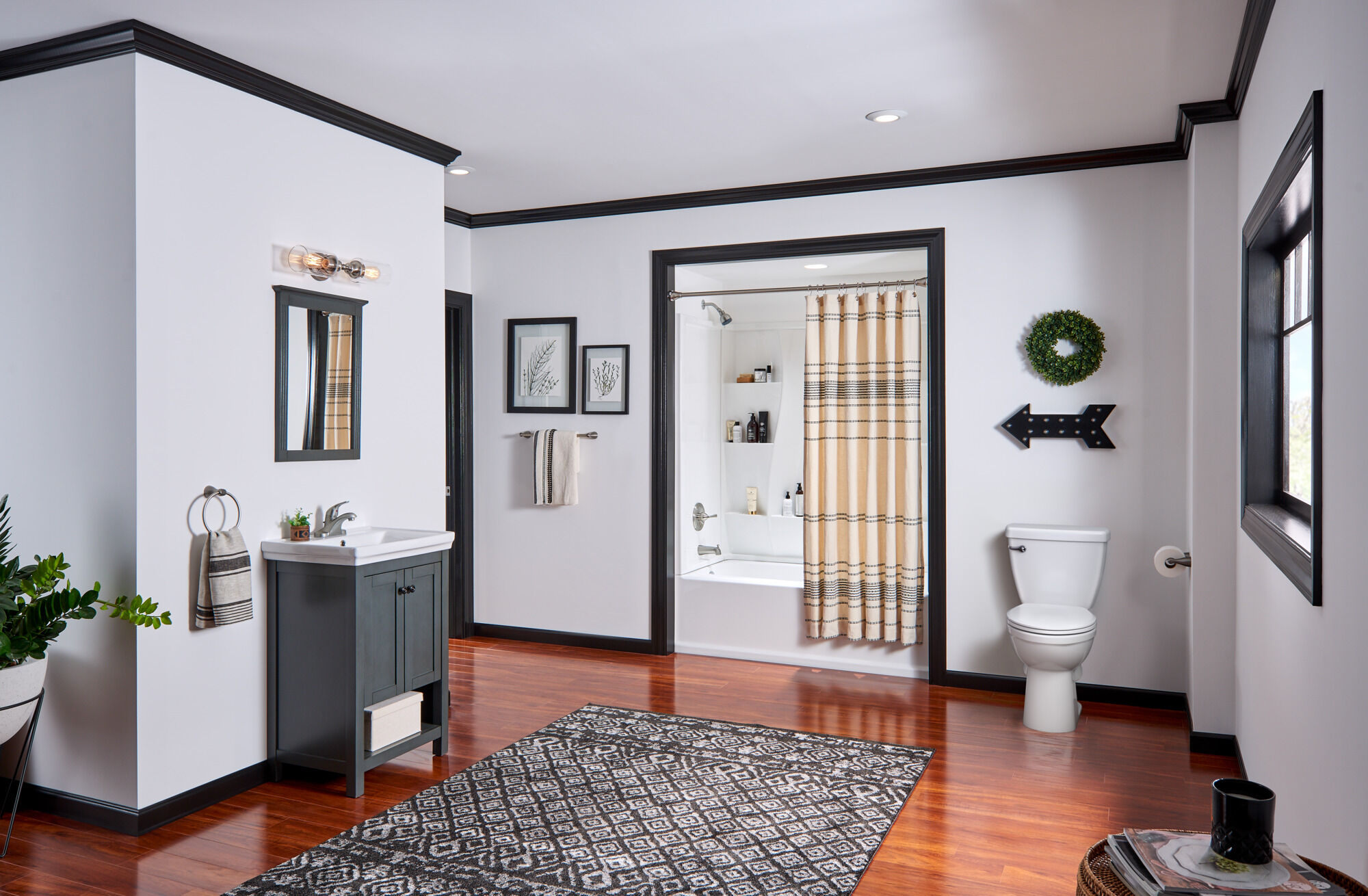 Elongated Toilet in White C43913-WH | Delta Faucet