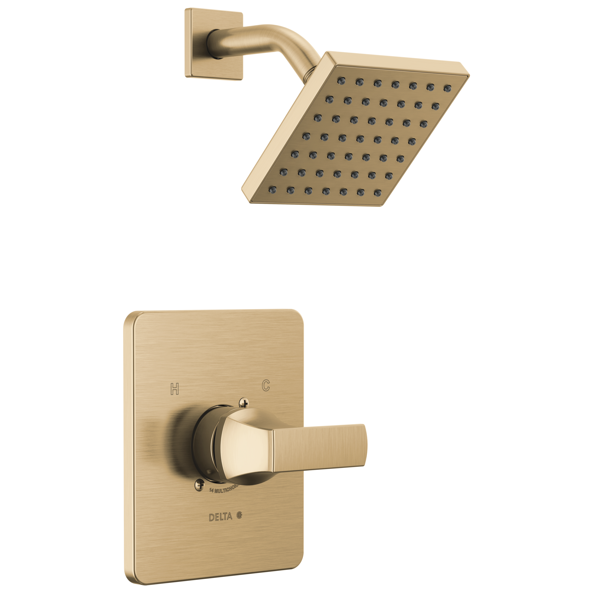 Delta Faucet VelumE Monitor 14 Series Shower Trim - Champagne Bronze