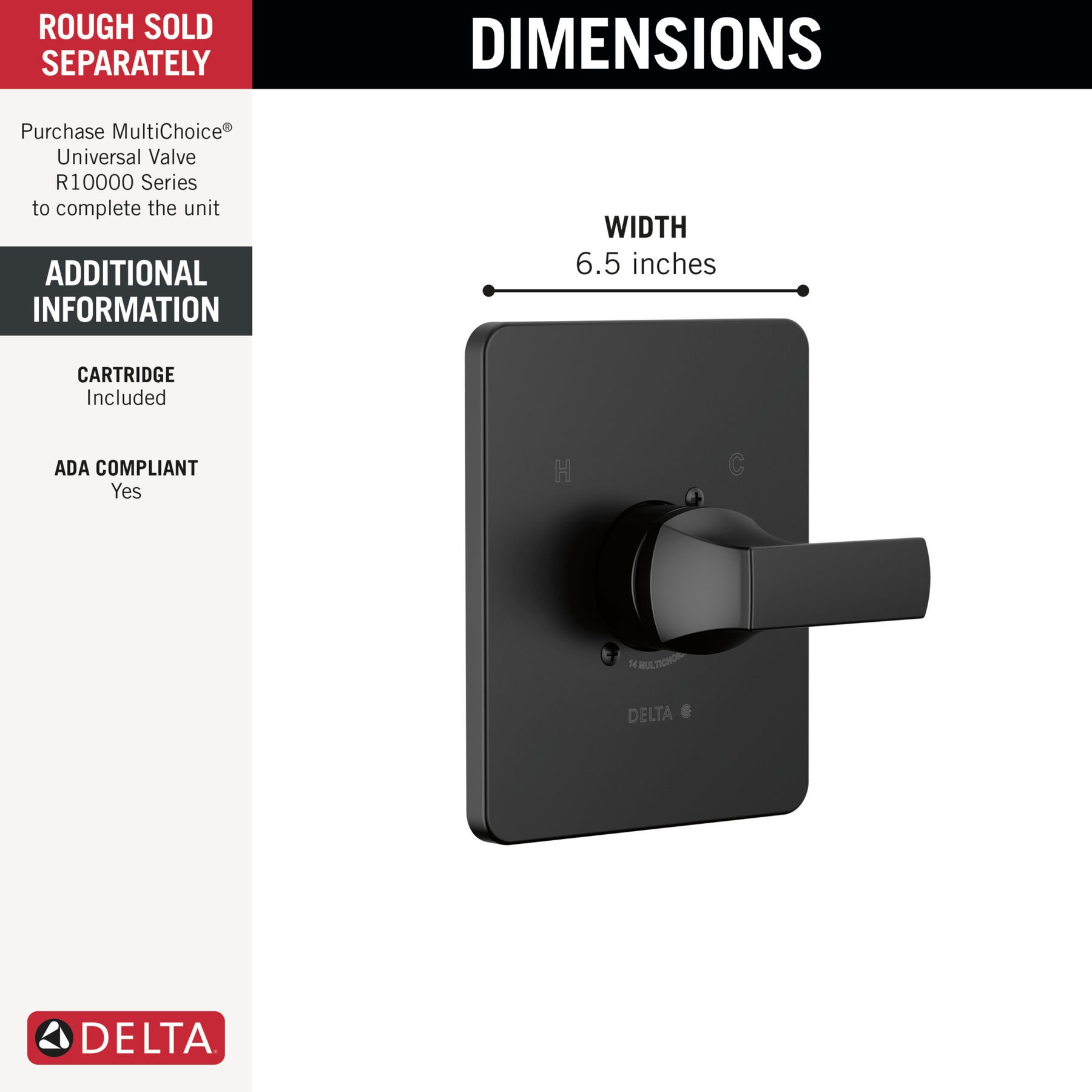 Monitor 14 Series Valve Only Trim